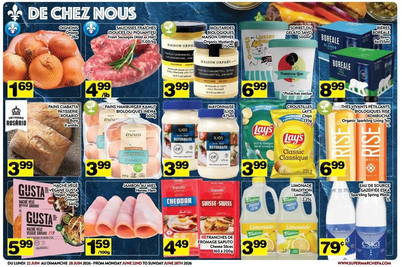 Pa Supermarché weekly flyer / circulaire