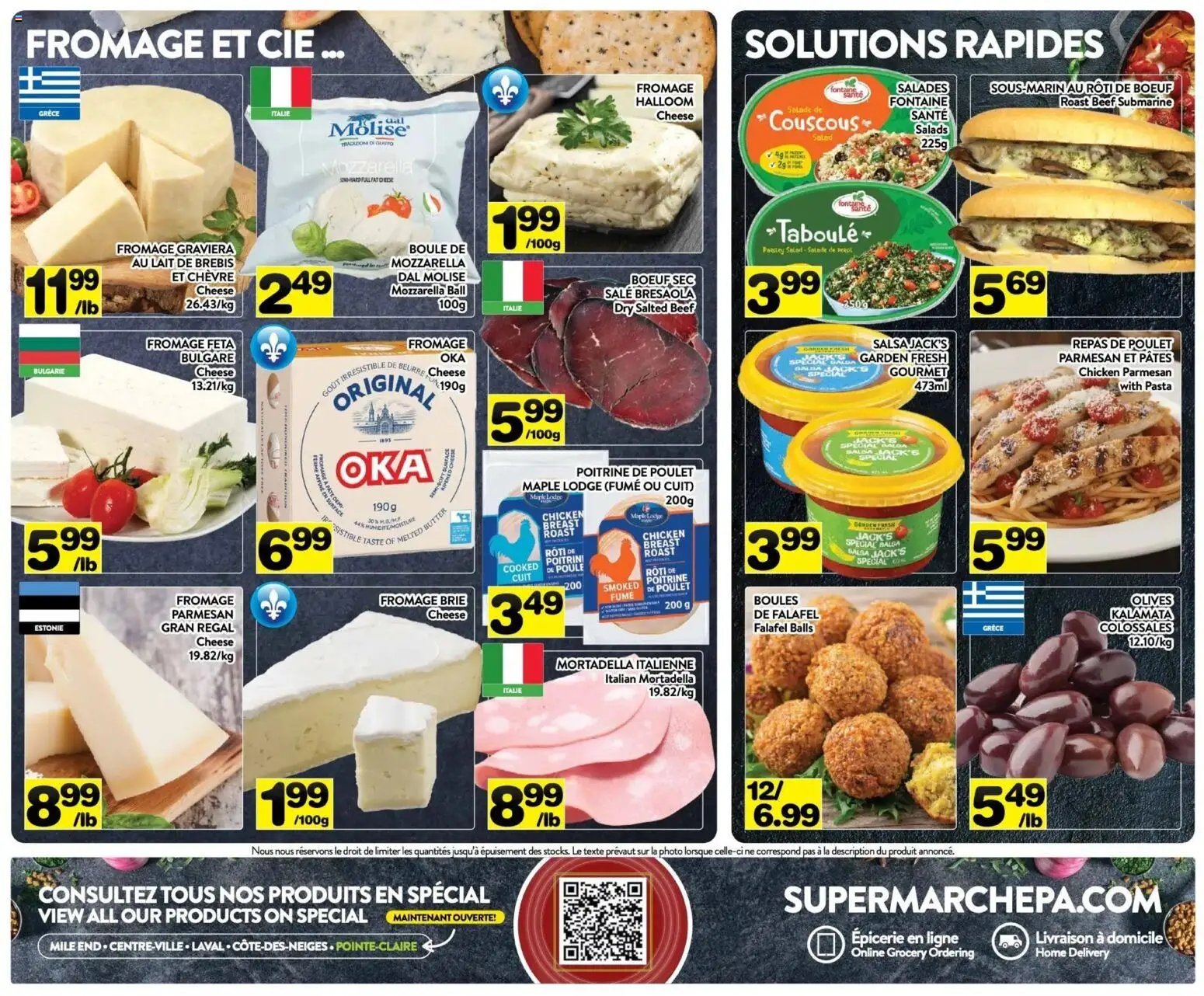 Pa Supermarché weekly flyer / circulaire