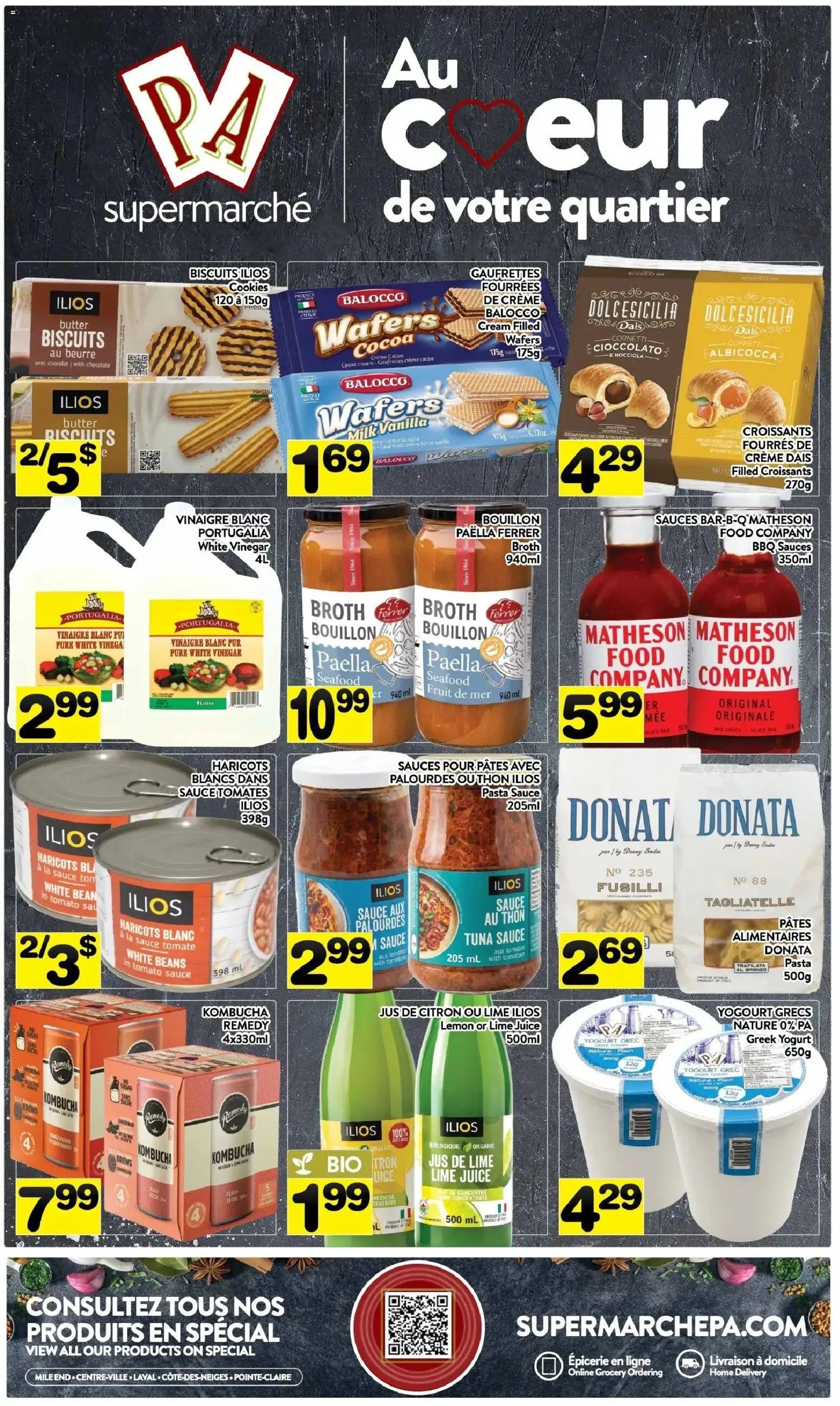 Pa Supermarché weekly flyer / circulaire