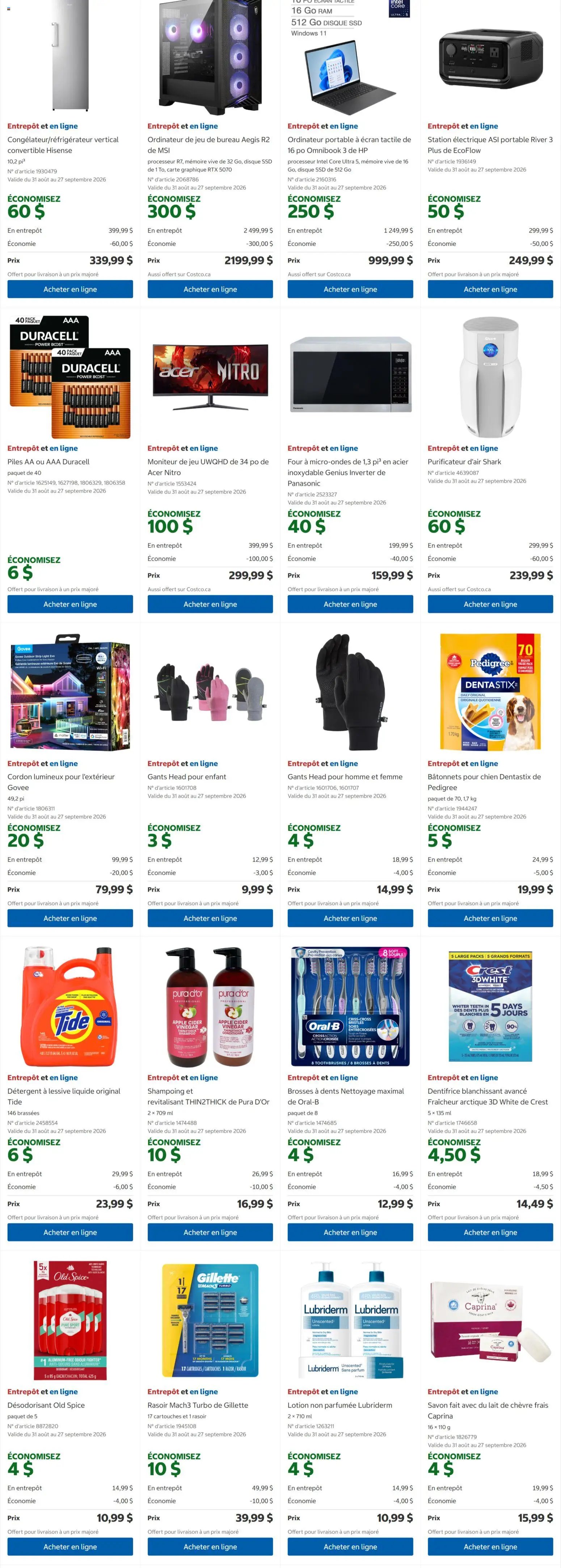 Costco circulaire