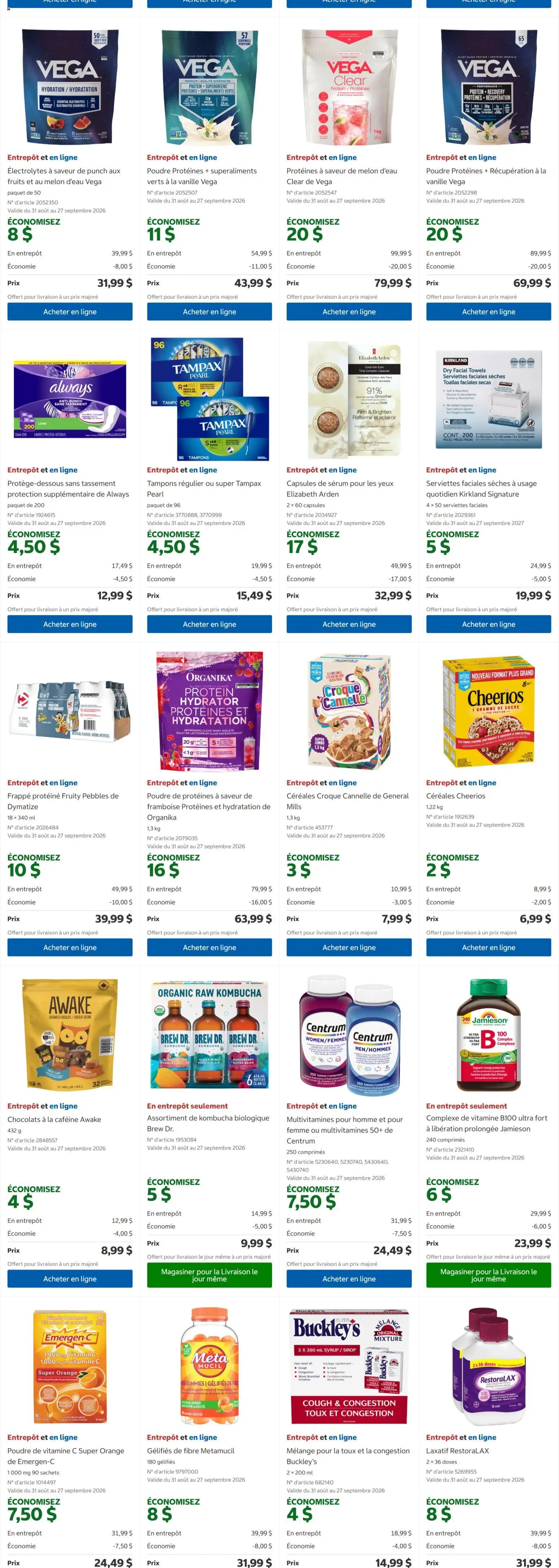 Costco circulaire