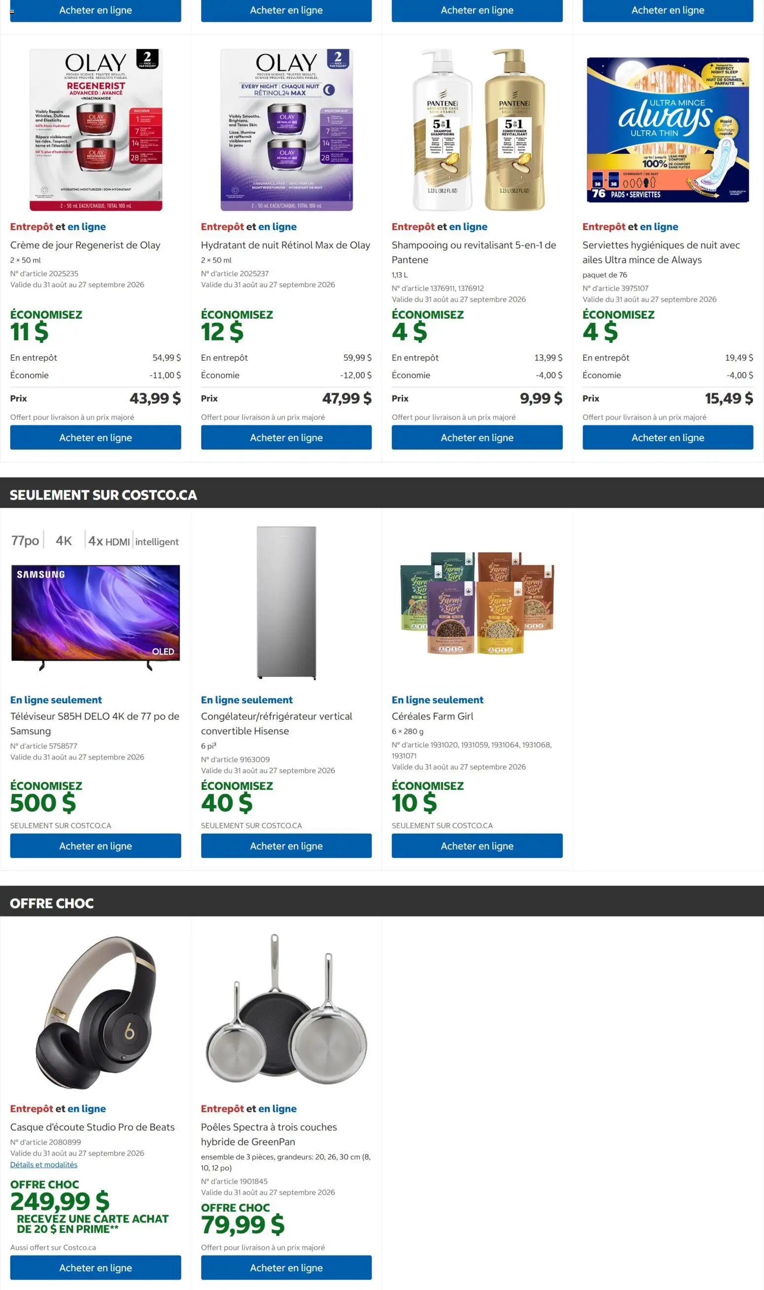 Costco circulaire