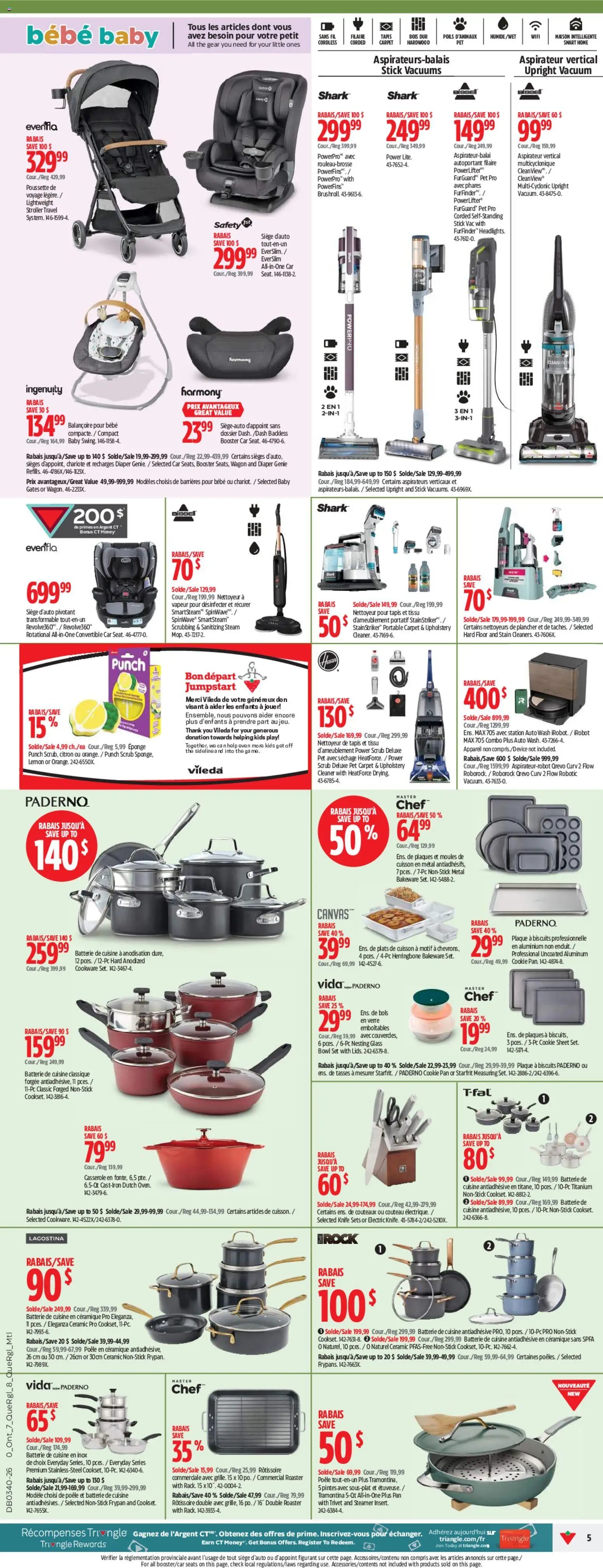 Canadian Tire circulaire