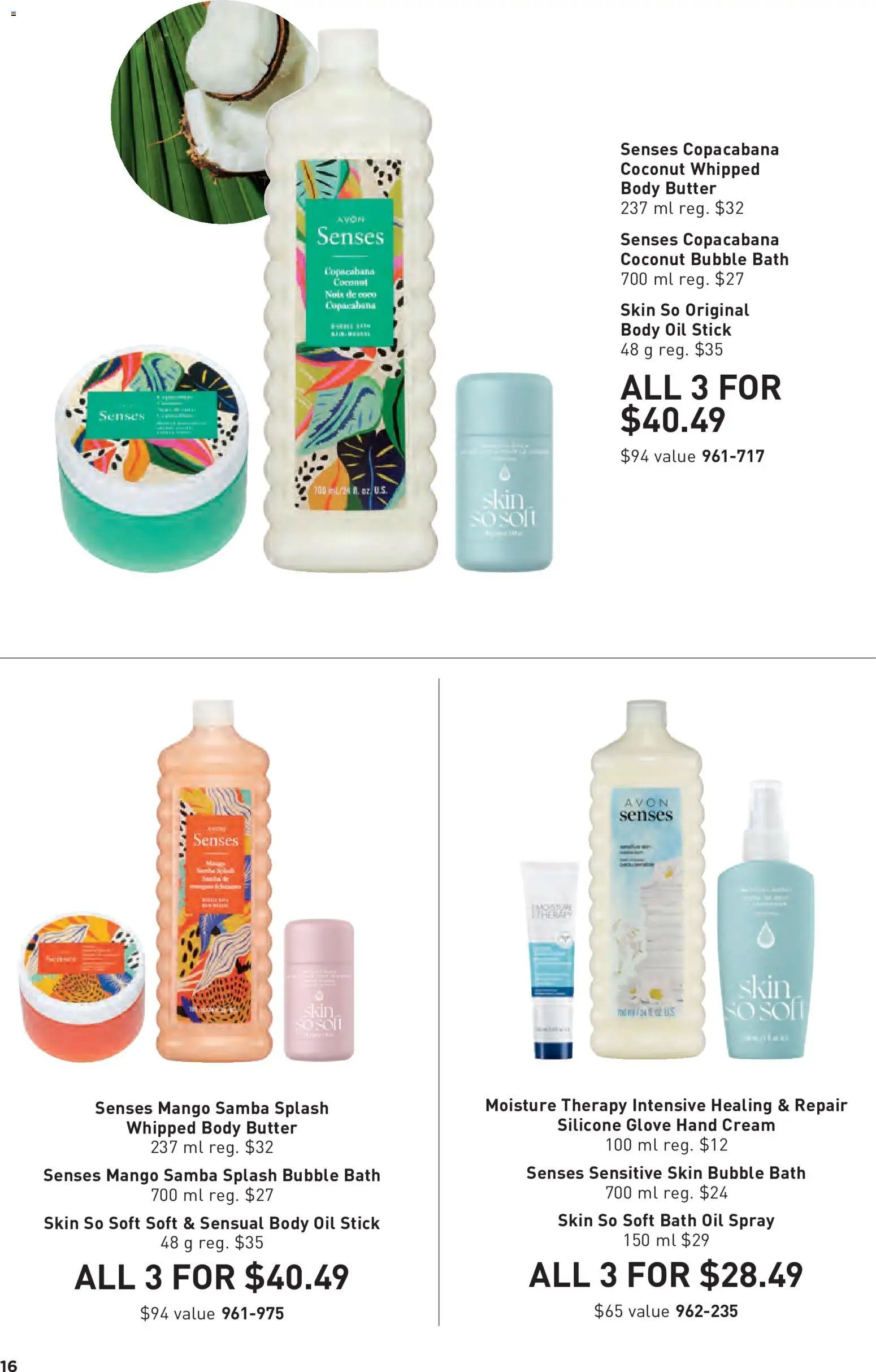 Avon - Good buys