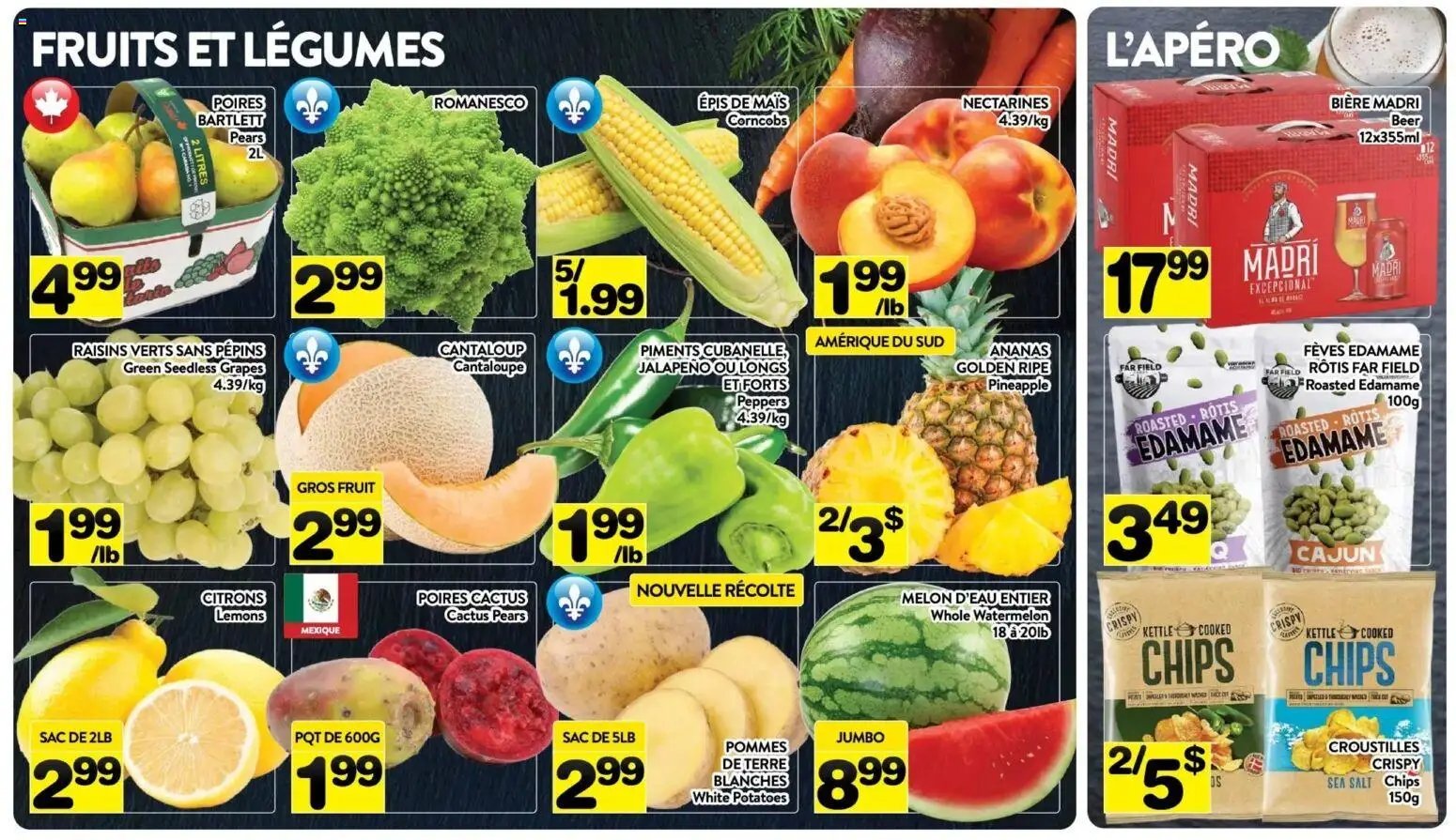 Pa Supermarché weekly flyer / circulaire