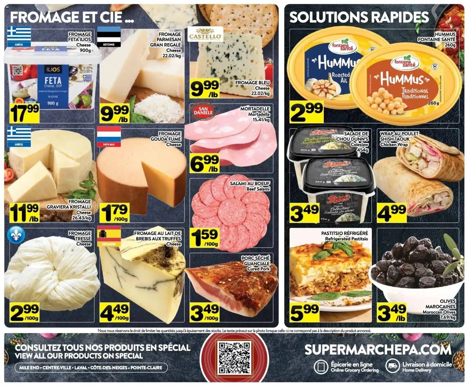 Pa Supermarché weekly flyer / circulaire