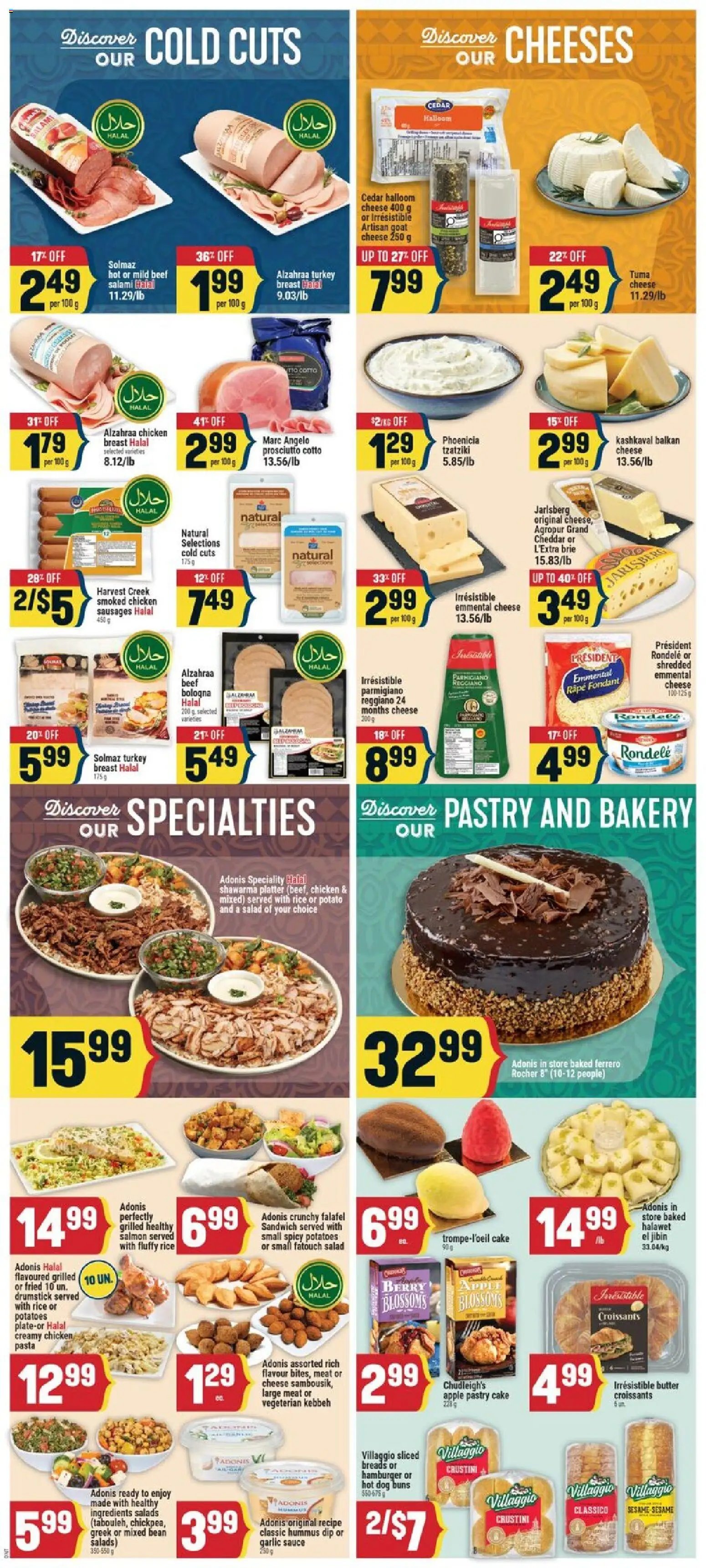 Adonis weekly flyer