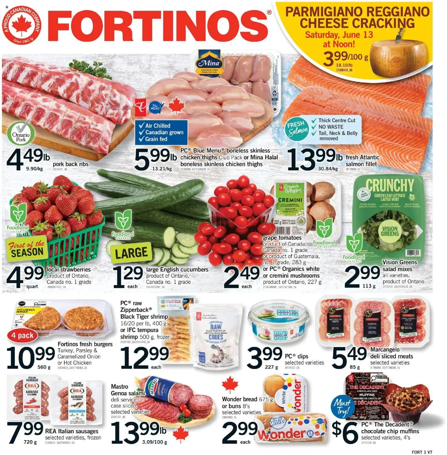 Fortinos weekly flyer / circulaire