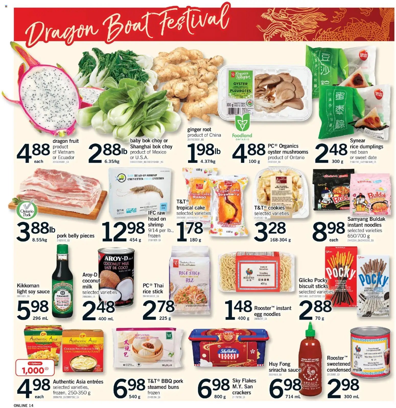 Fortinos weekly flyer / circulaire
