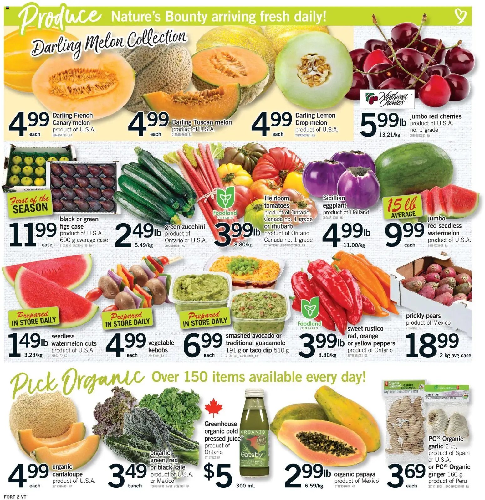 Fortinos weekly flyer / circulaire