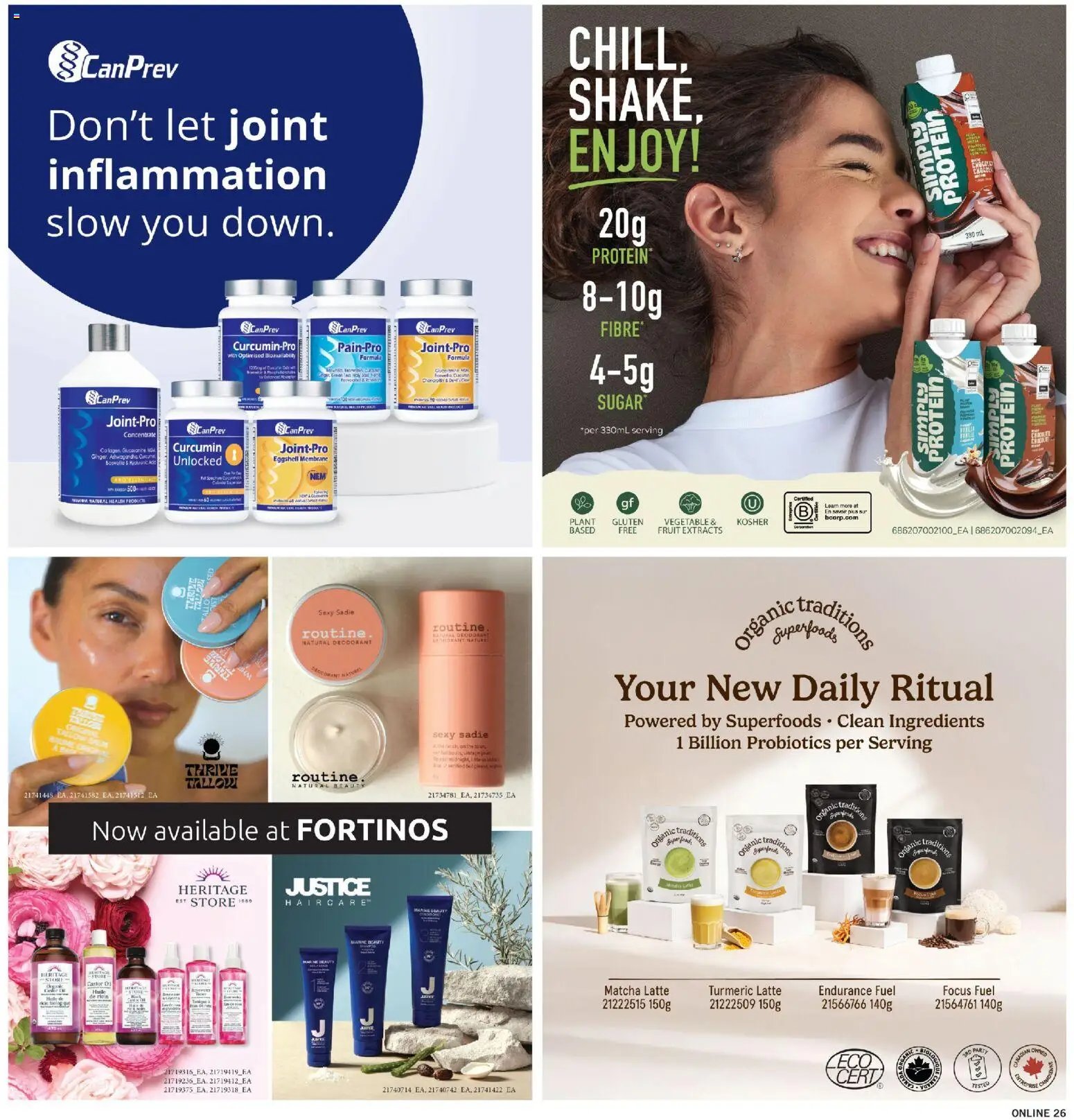 Fortinos weekly flyer / circulaire