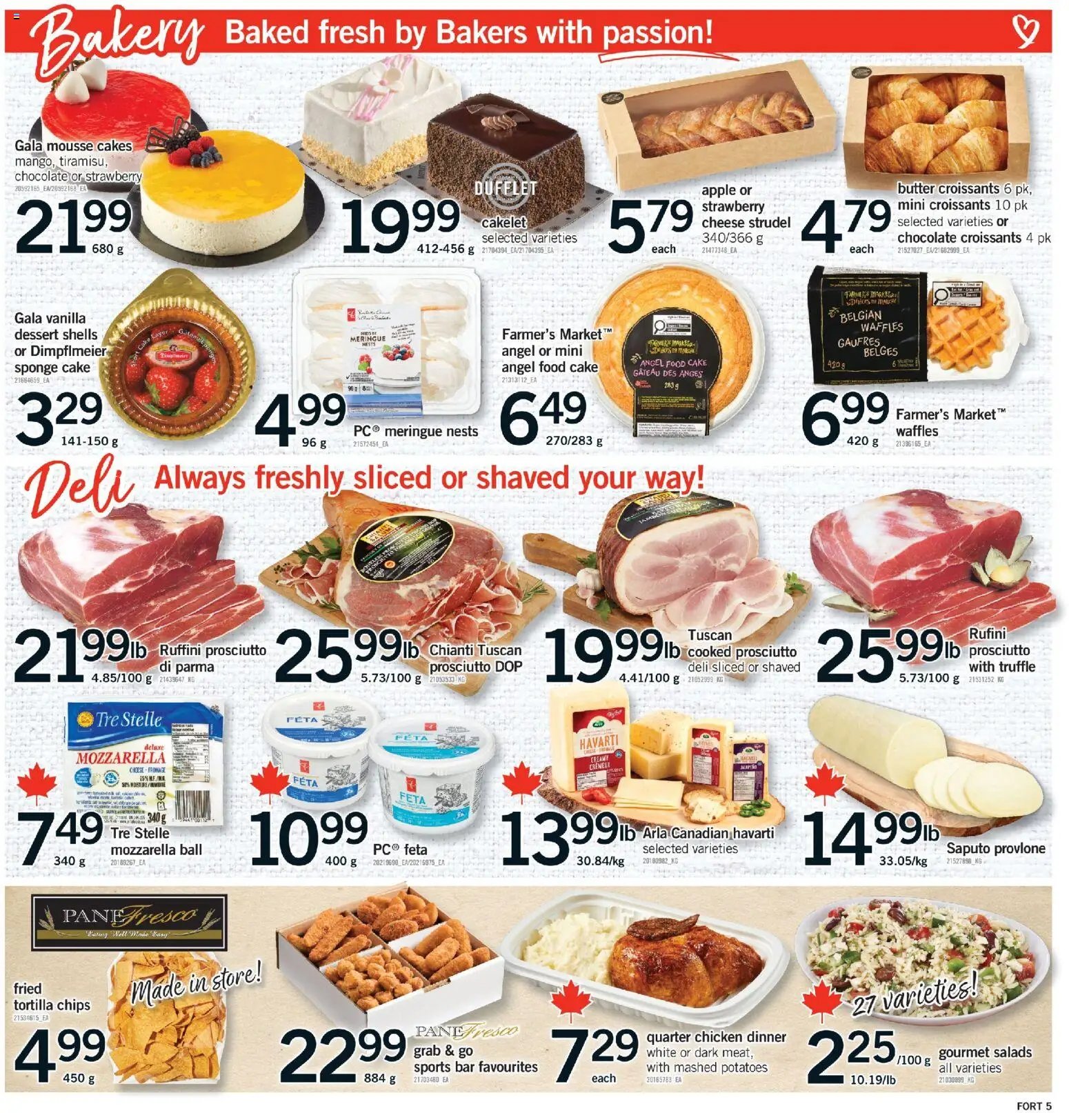 Fortinos weekly flyer / circulaire