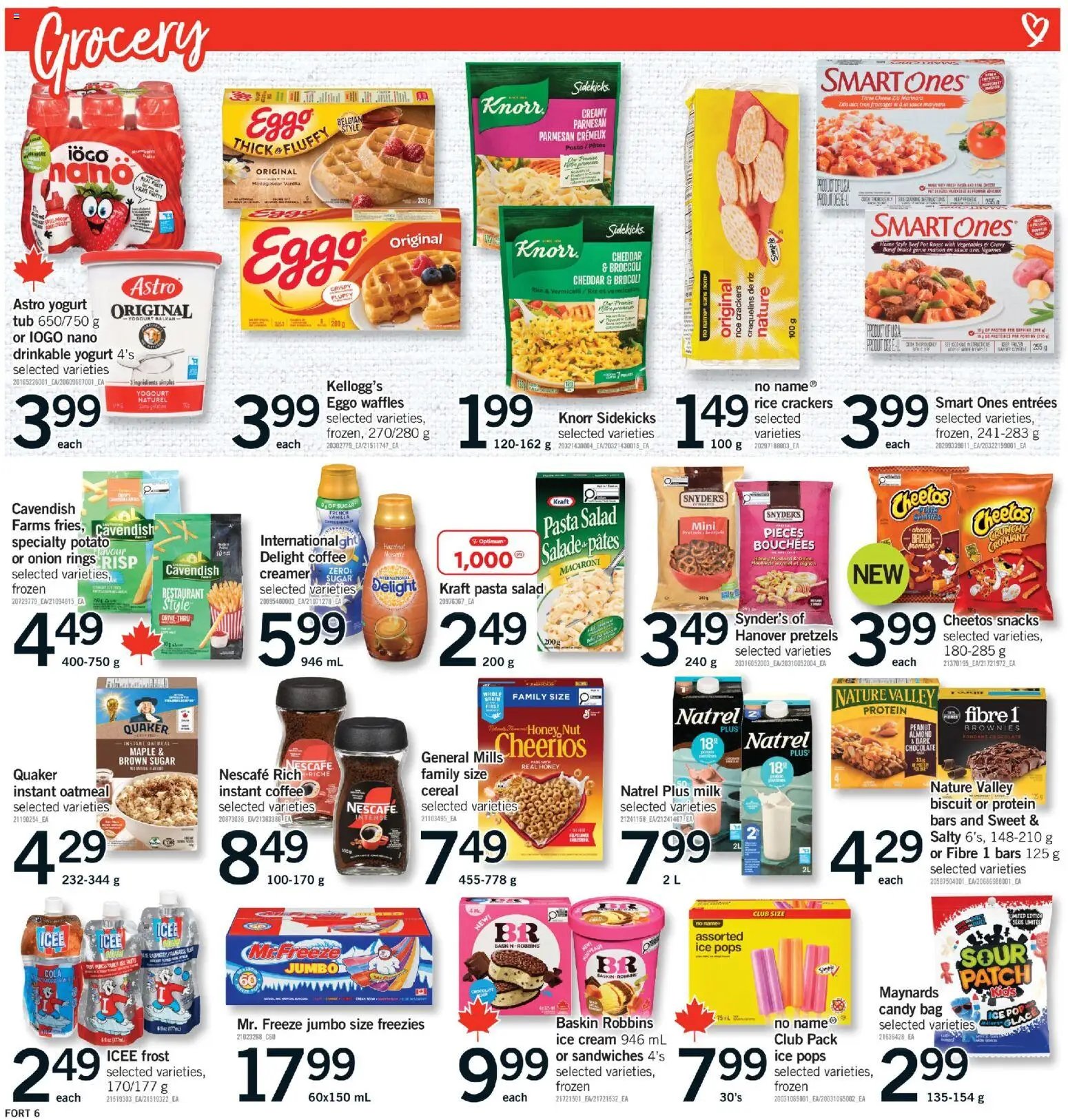 Fortinos weekly flyer / circulaire