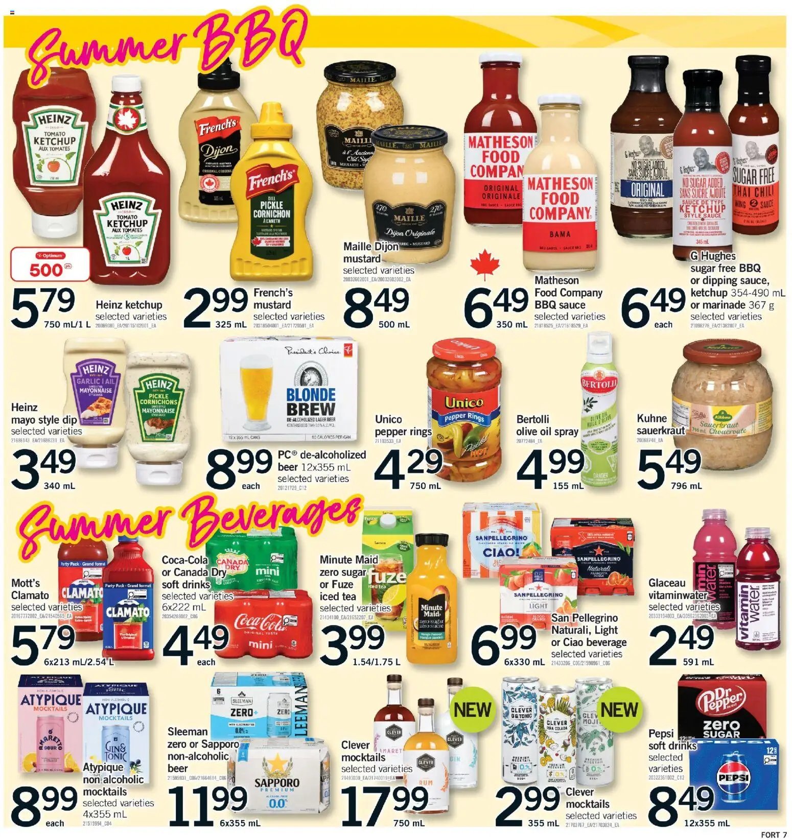 Fortinos weekly flyer / circulaire