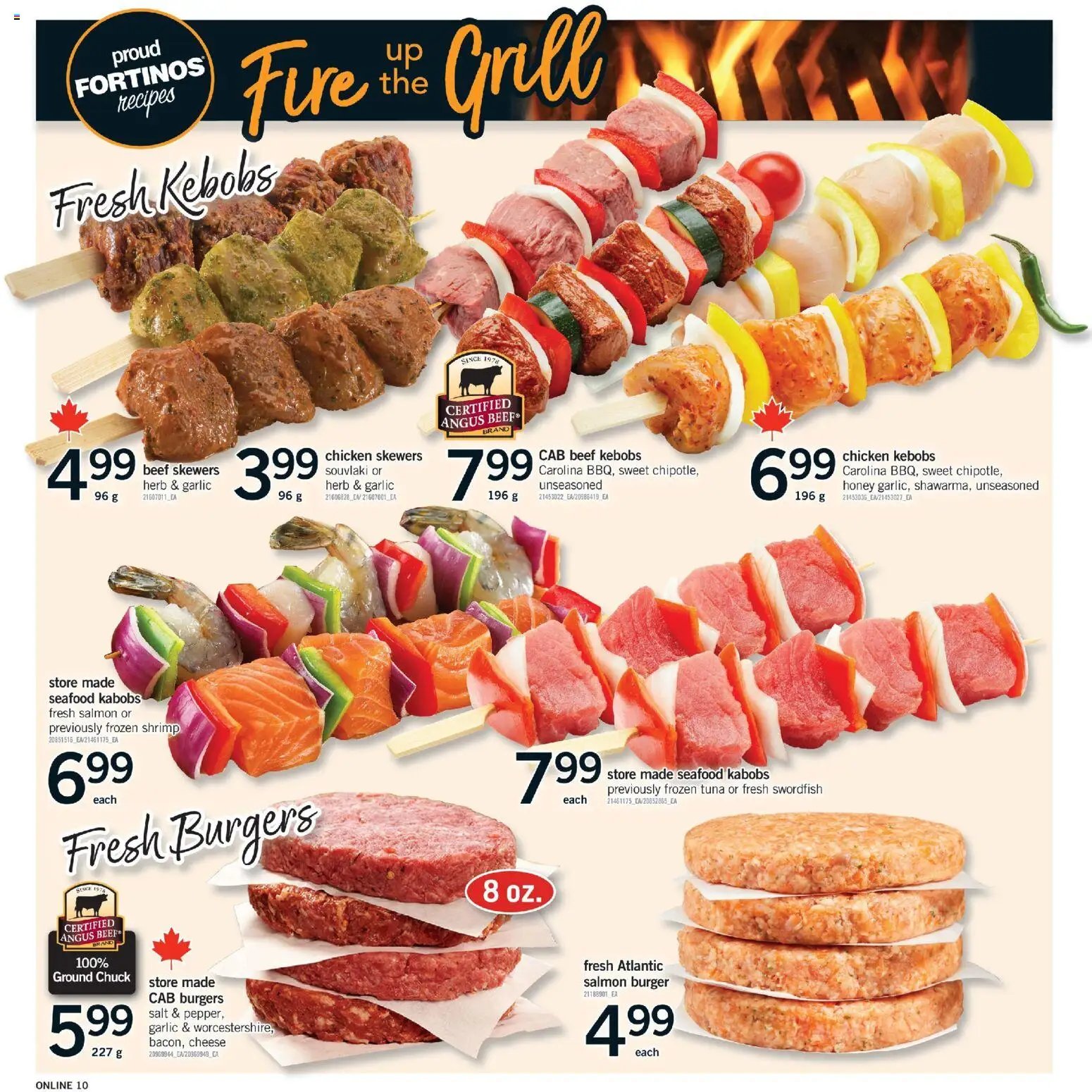 Fortinos weekly flyer / circulaire