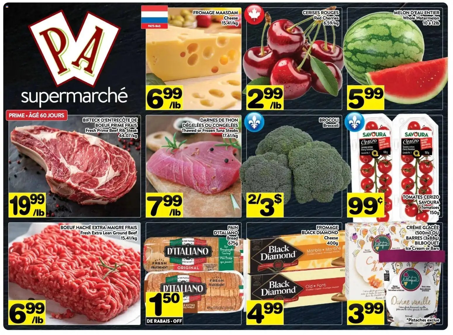 Pa Supermarché weekly flyer / circulaire