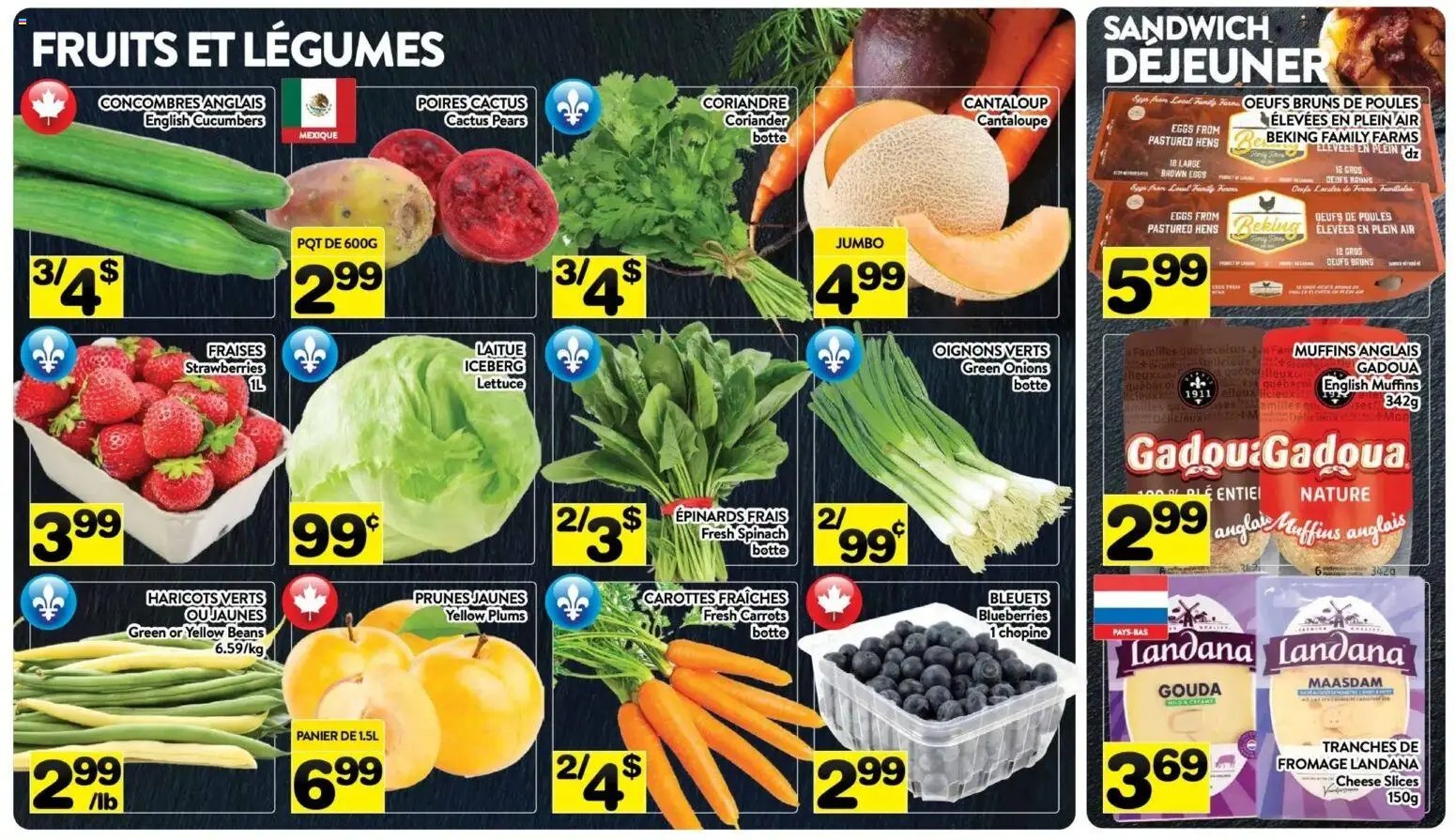 Pa Supermarché weekly flyer / circulaire