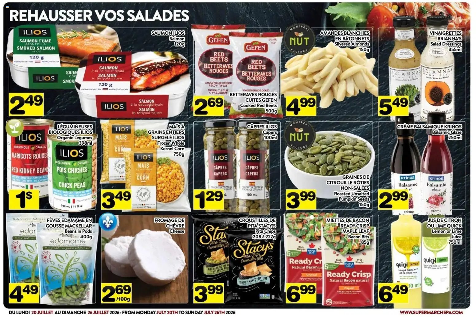 Pa Supermarché weekly flyer / circulaire