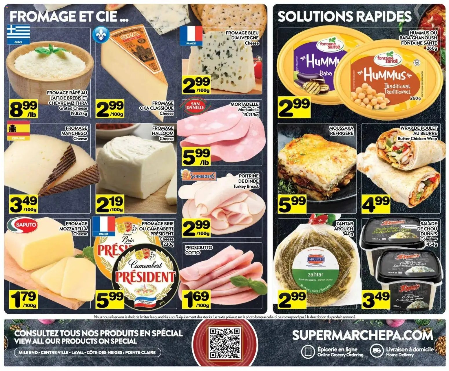 Pa Supermarché weekly flyer / circulaire