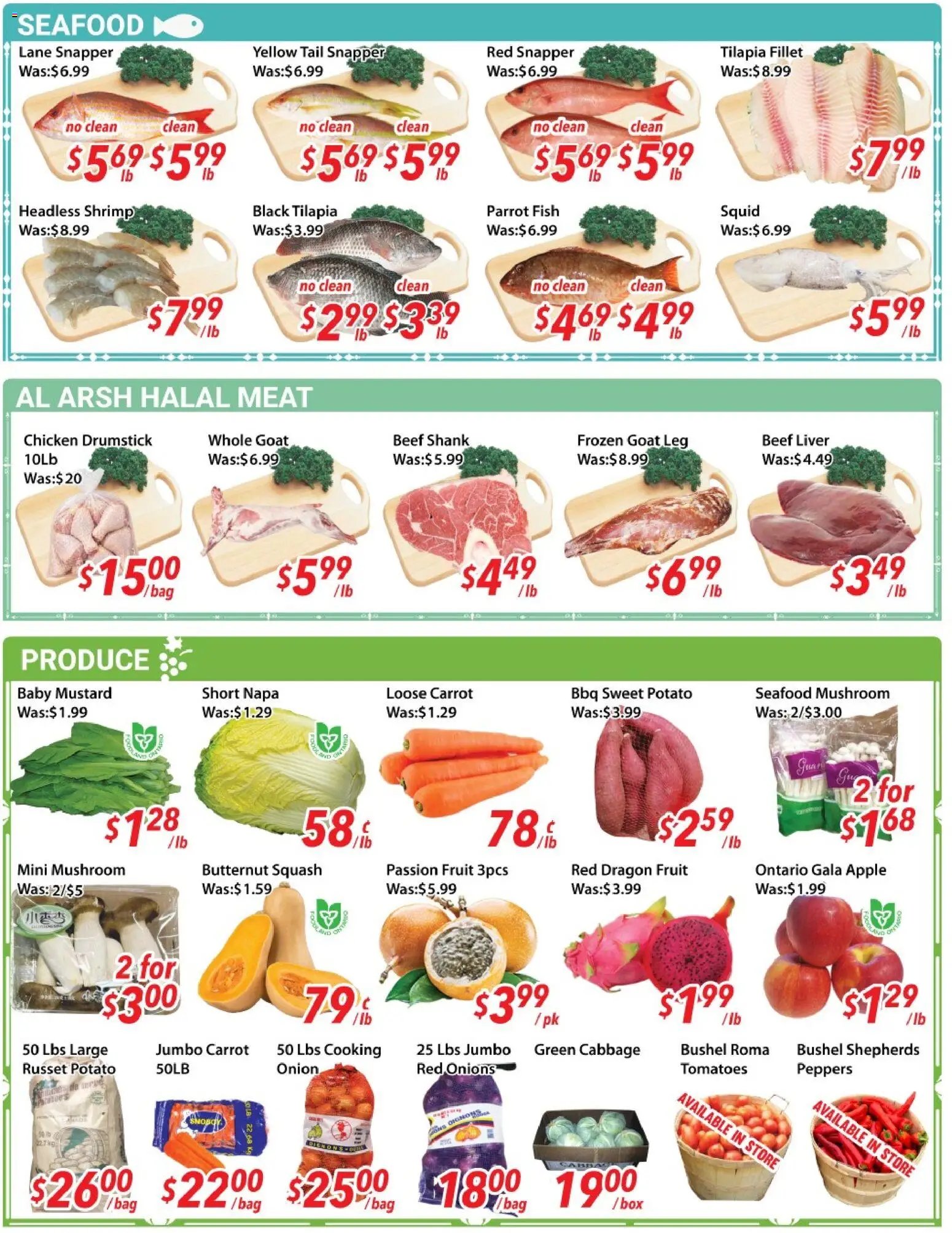 Ample Food Market weekly flyer / circulaire