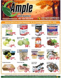 Ample Food Market weekly flyer / circulaire