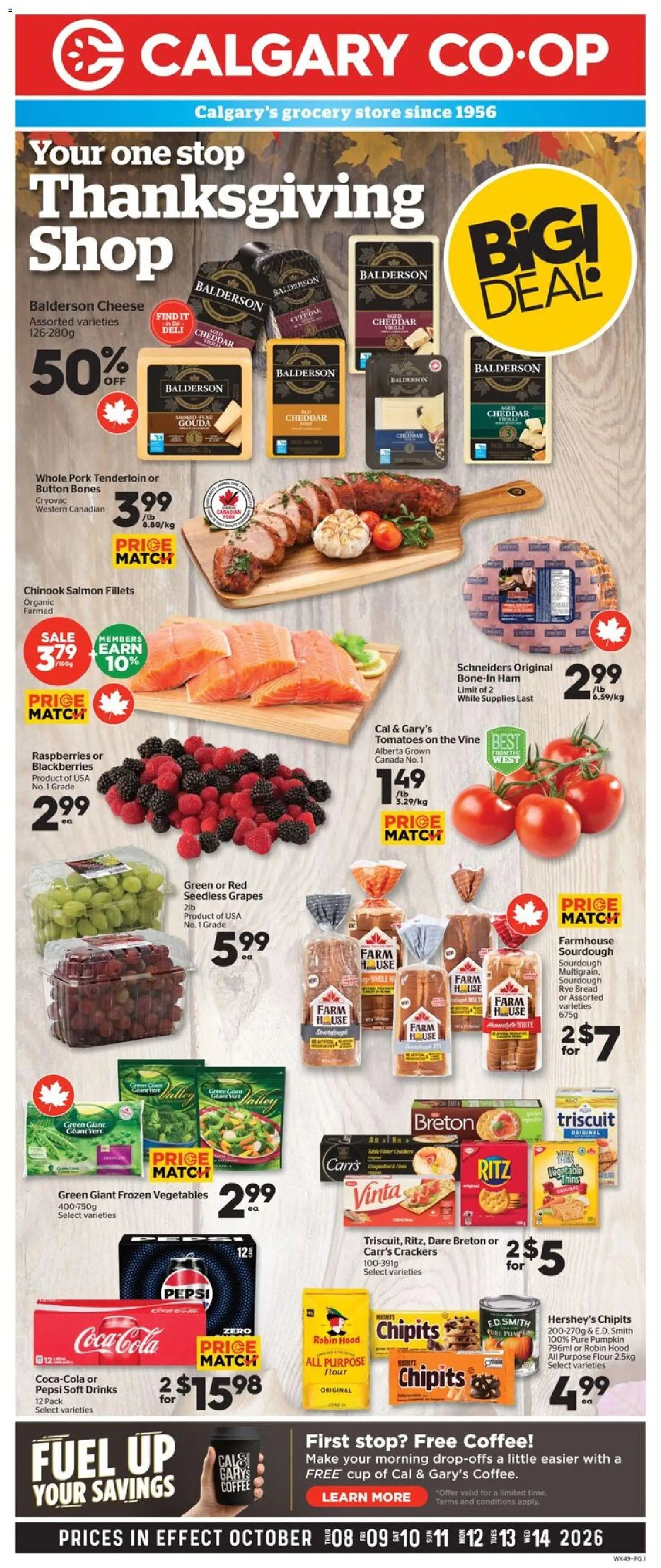 Calgary Co-op weekly flyer / circulaire