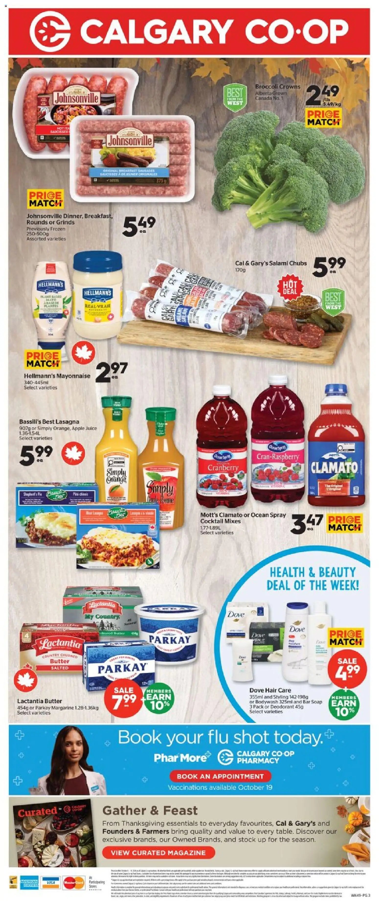 Calgary Co-op weekly flyer / circulaire