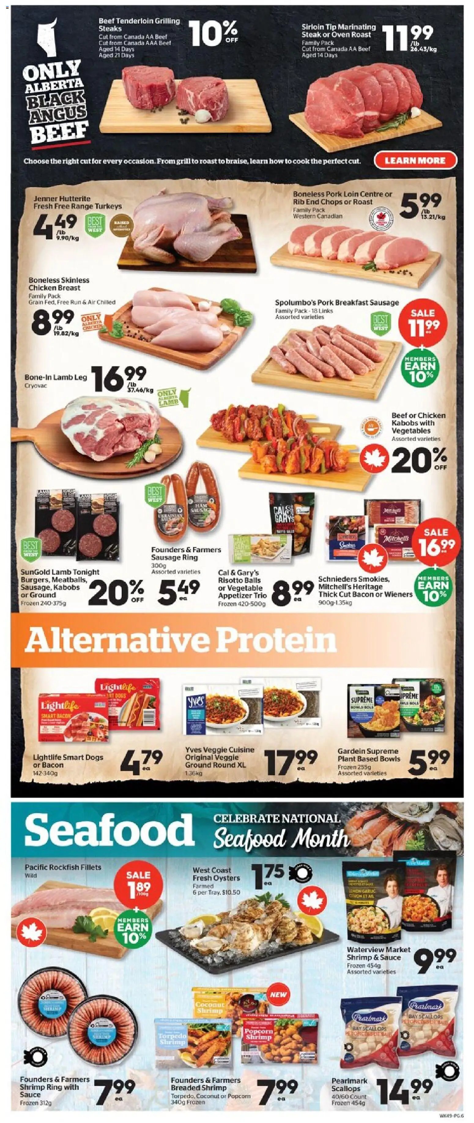 Calgary Co-op weekly flyer / circulaire