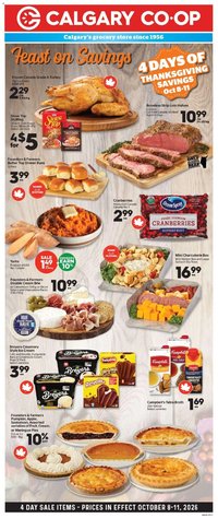 Calgary Co-op weekly flyer / circulaire