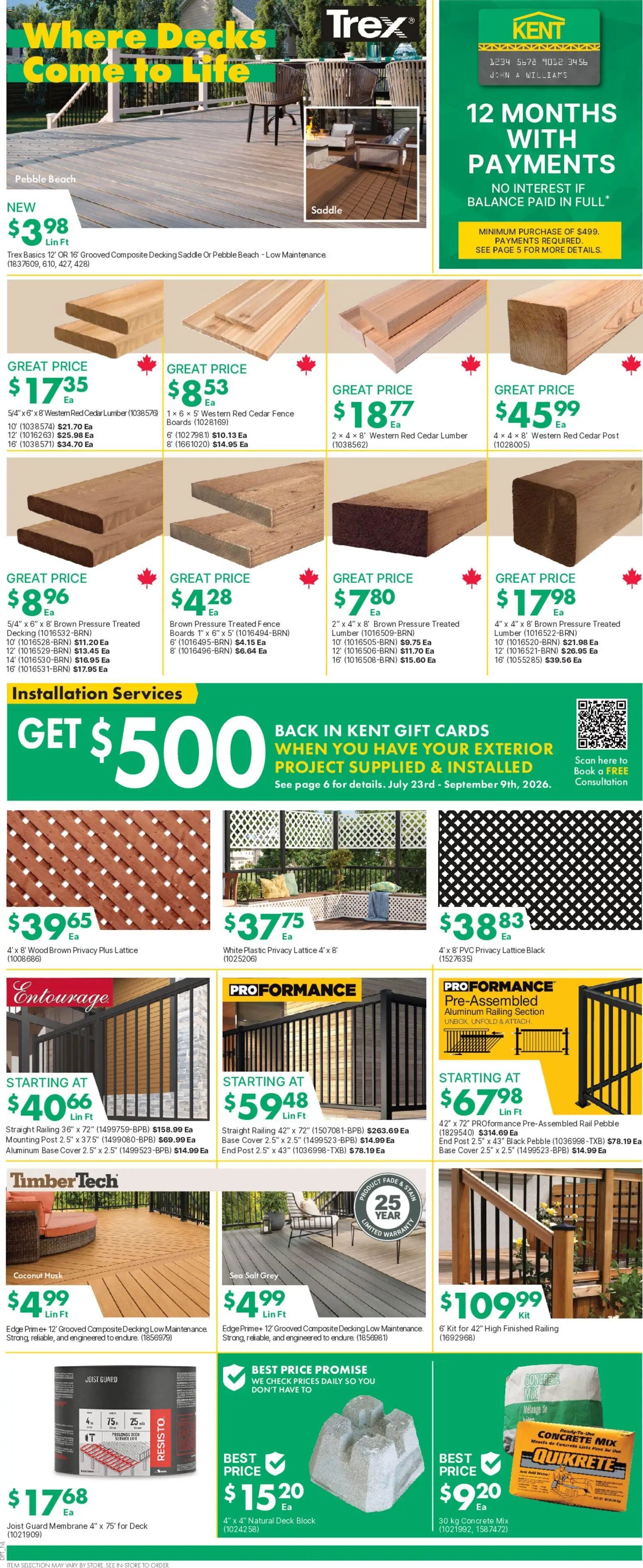 Kent weekly flyer - NL