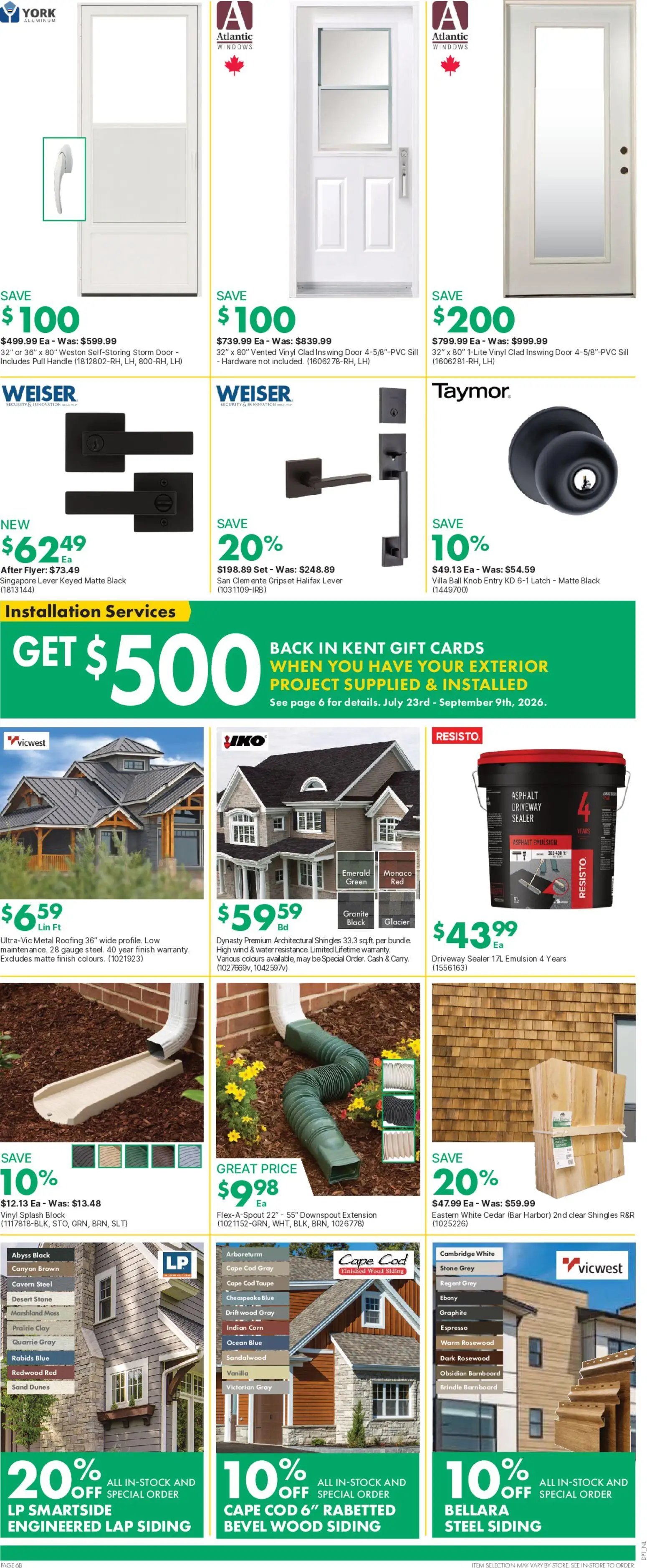 Kent weekly flyer - NL