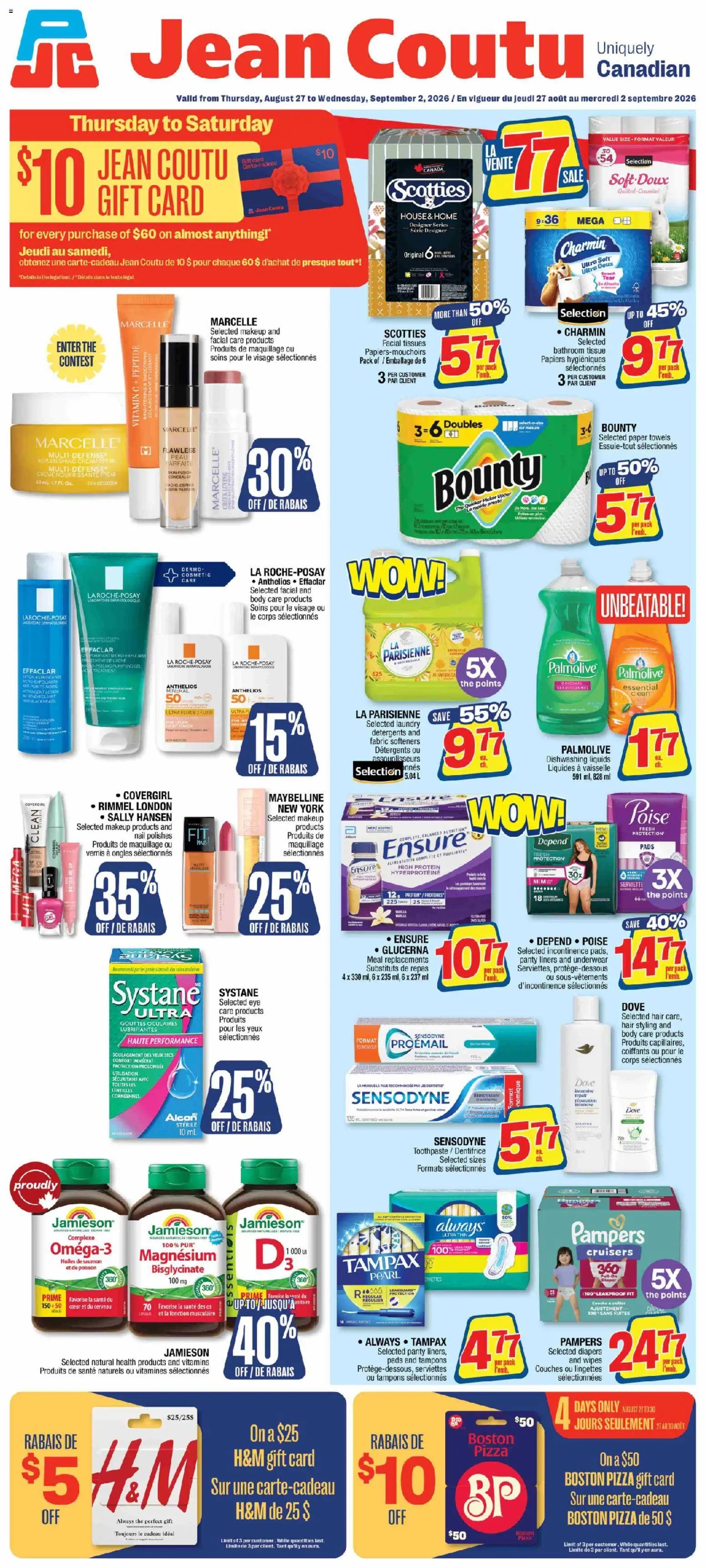 Jean Coutu weekly flyer