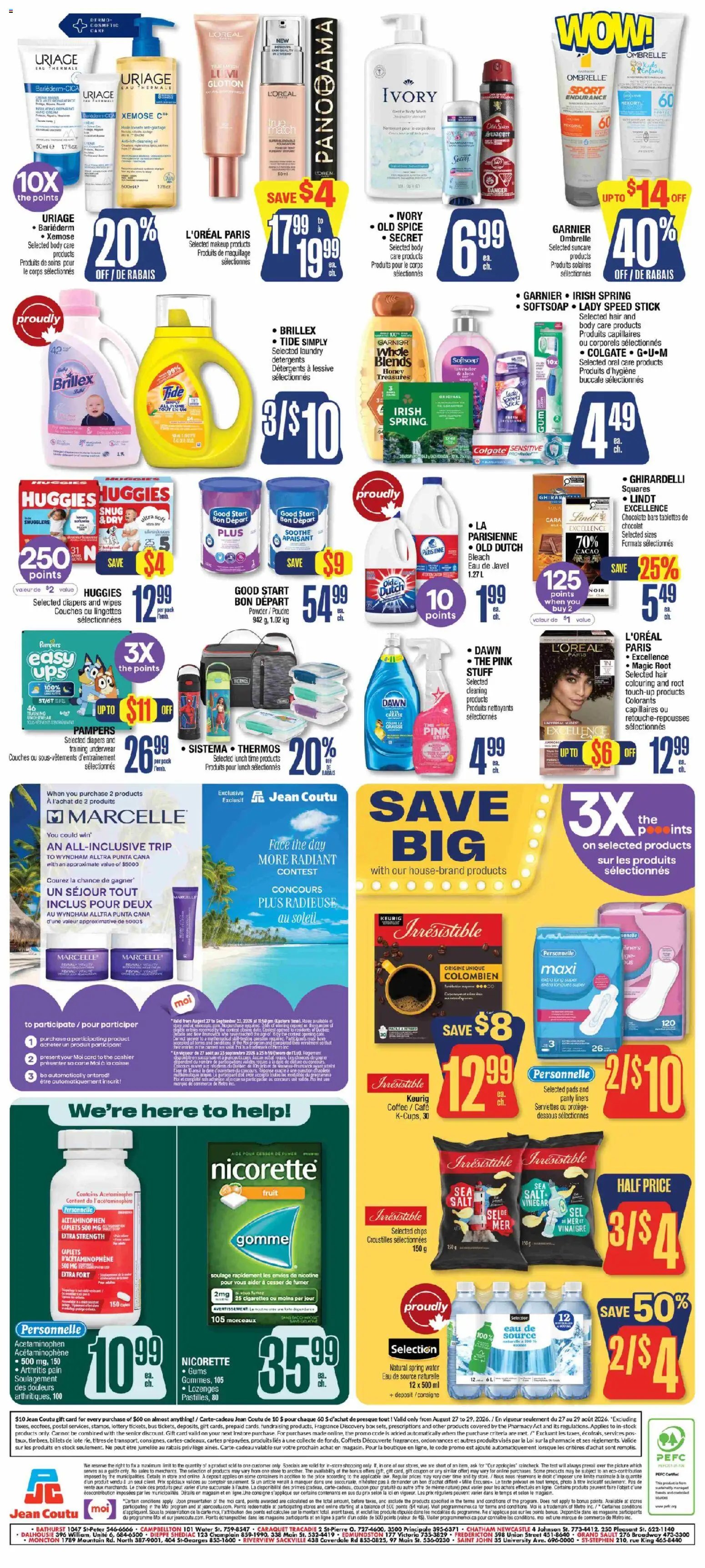 Jean Coutu weekly flyer