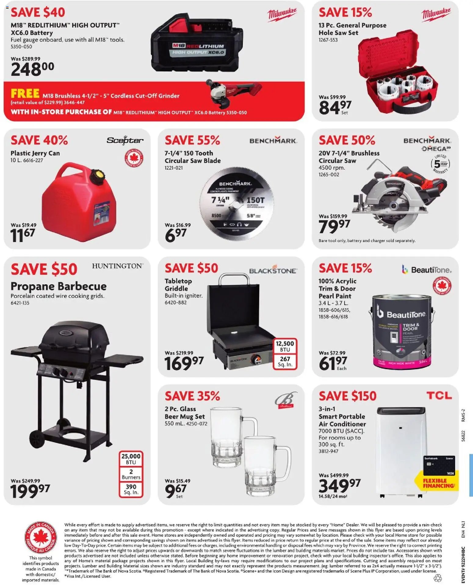 Home Hardware weekly flyer / circulaire