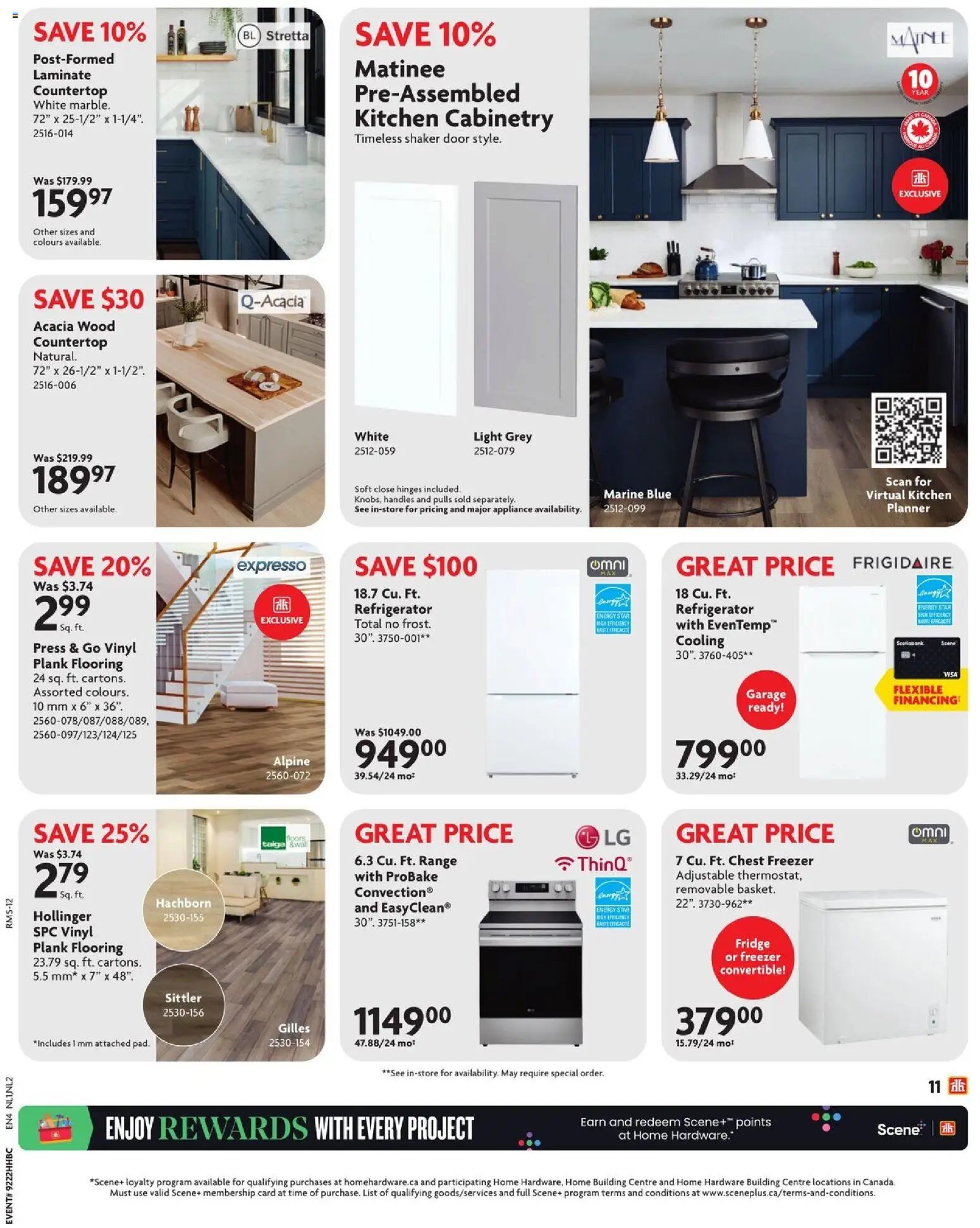 Home Hardware weekly flyer / circulaire
