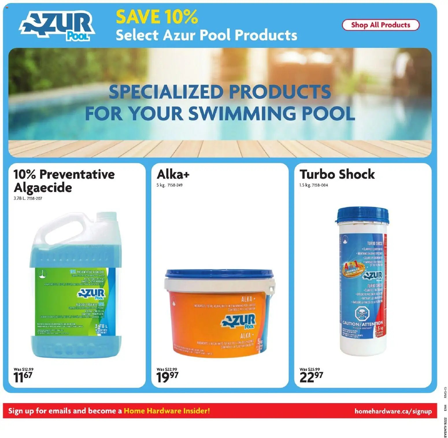Home Hardware weekly flyer / circulaire