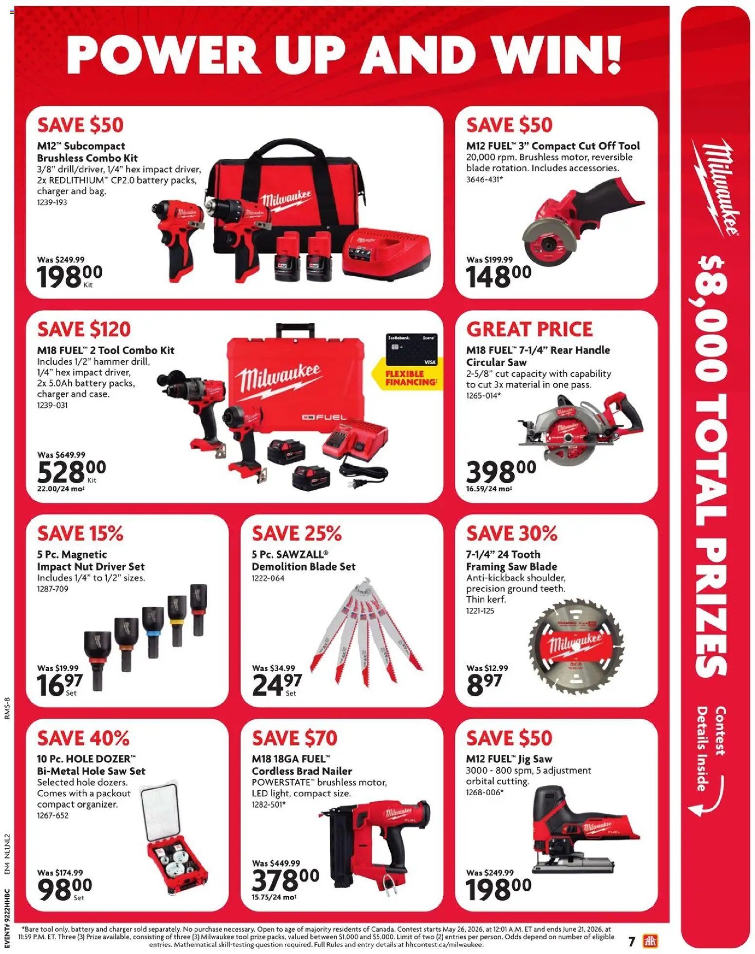 Home Hardware weekly flyer / circulaire
