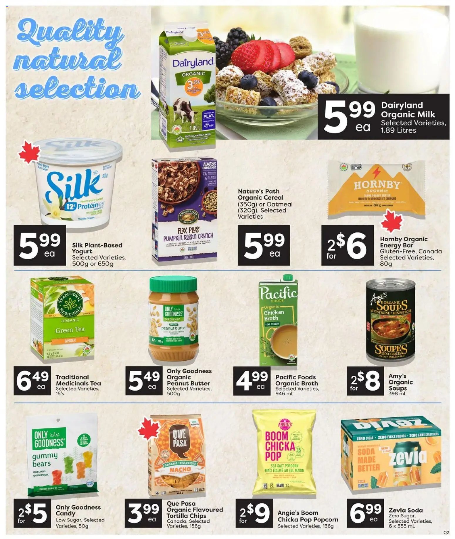 Quality Foods weekly flyer / circulaire
