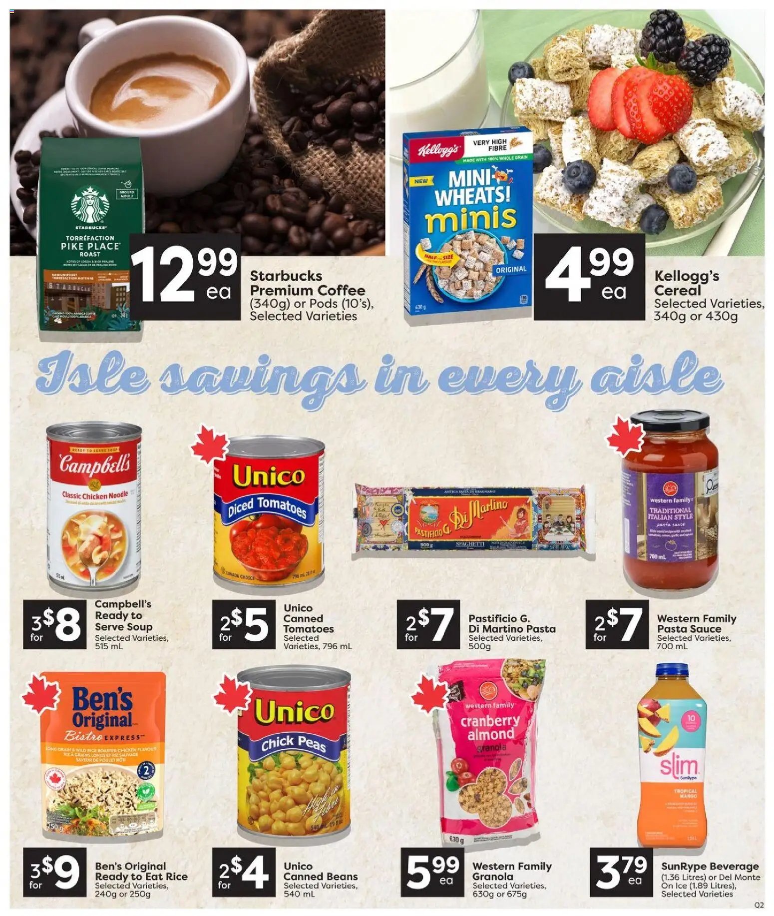 Quality Foods weekly flyer / circulaire