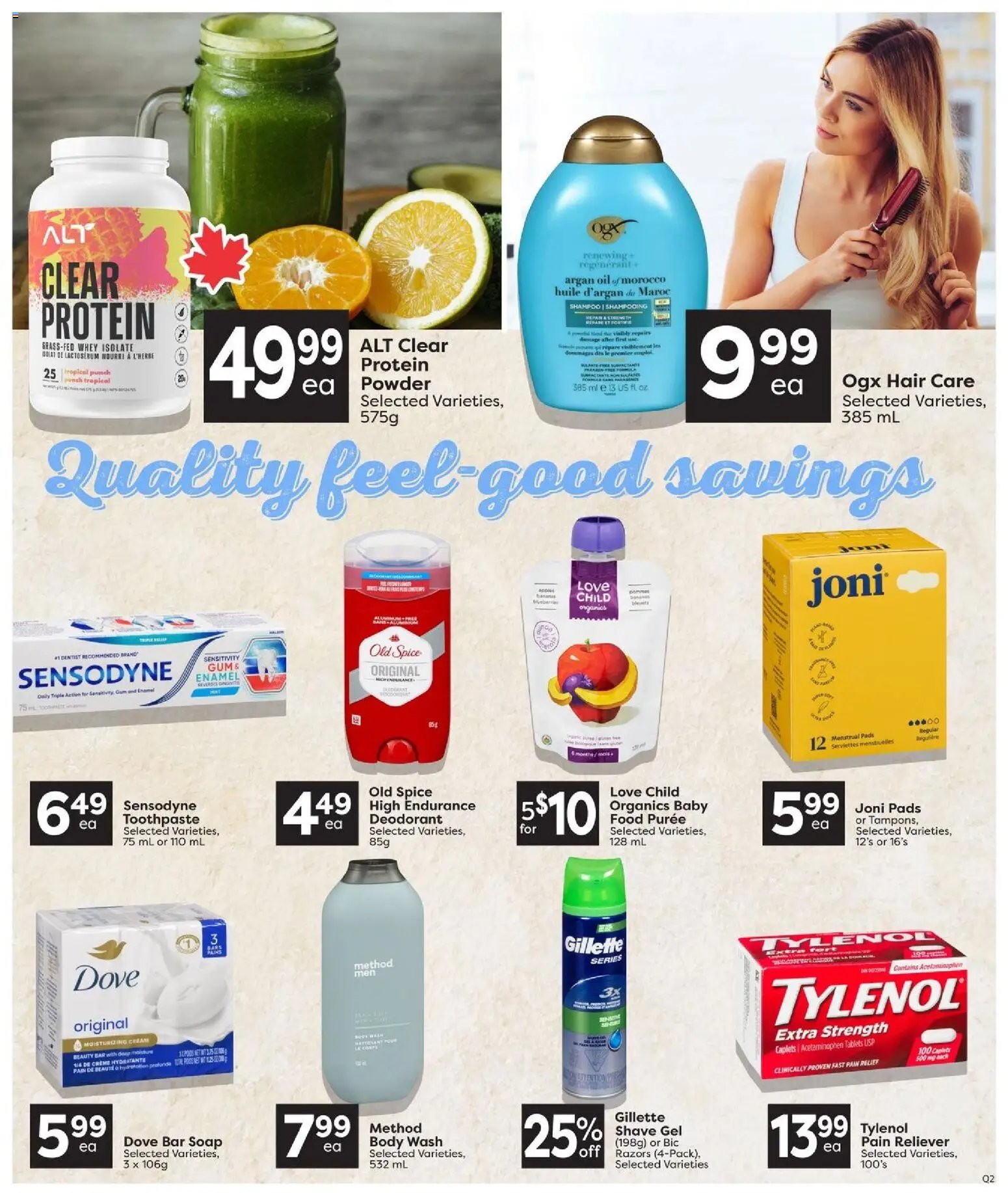 Quality Foods weekly flyer / circulaire