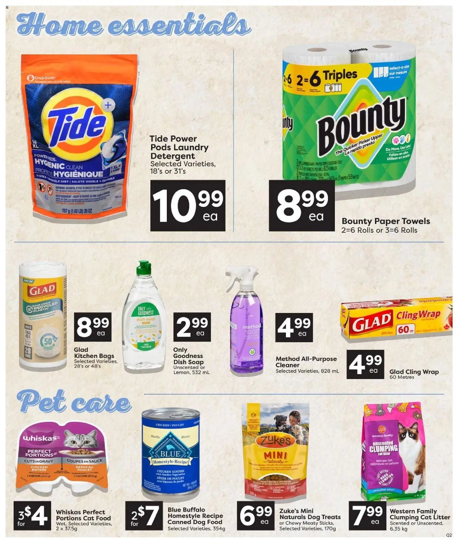 Quality Foods weekly flyer / circulaire