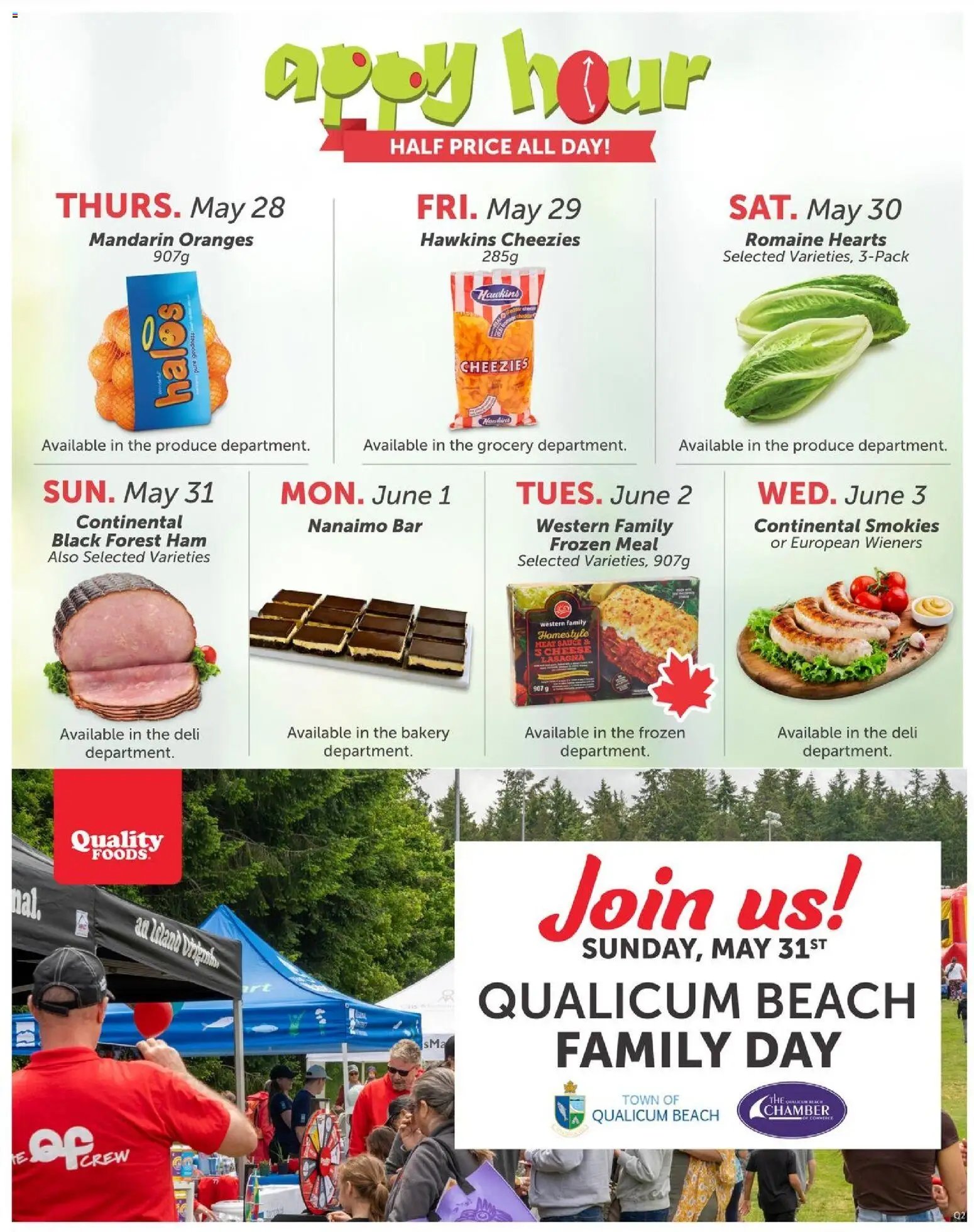 Quality Foods weekly flyer / circulaire