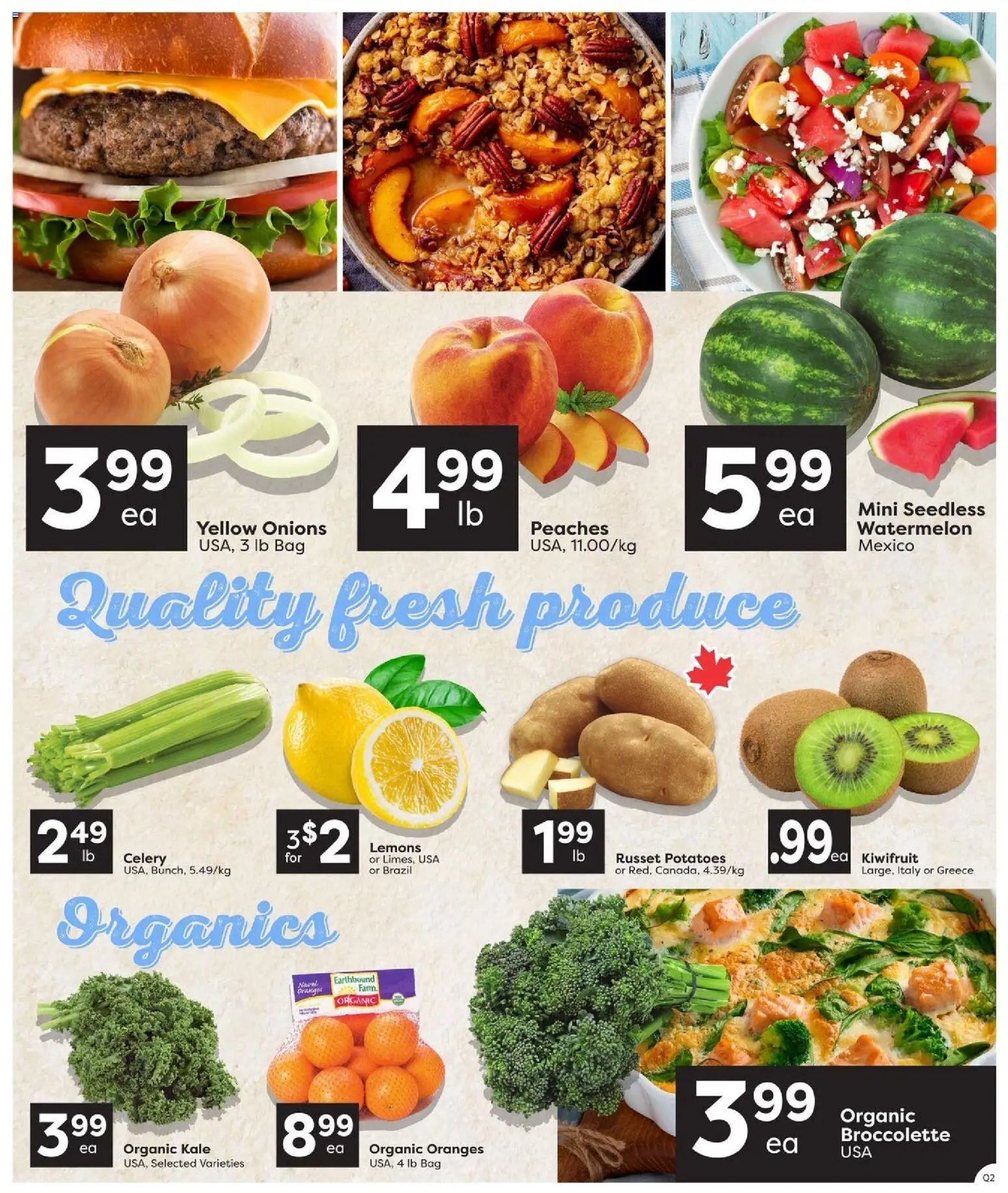 Quality Foods weekly flyer / circulaire