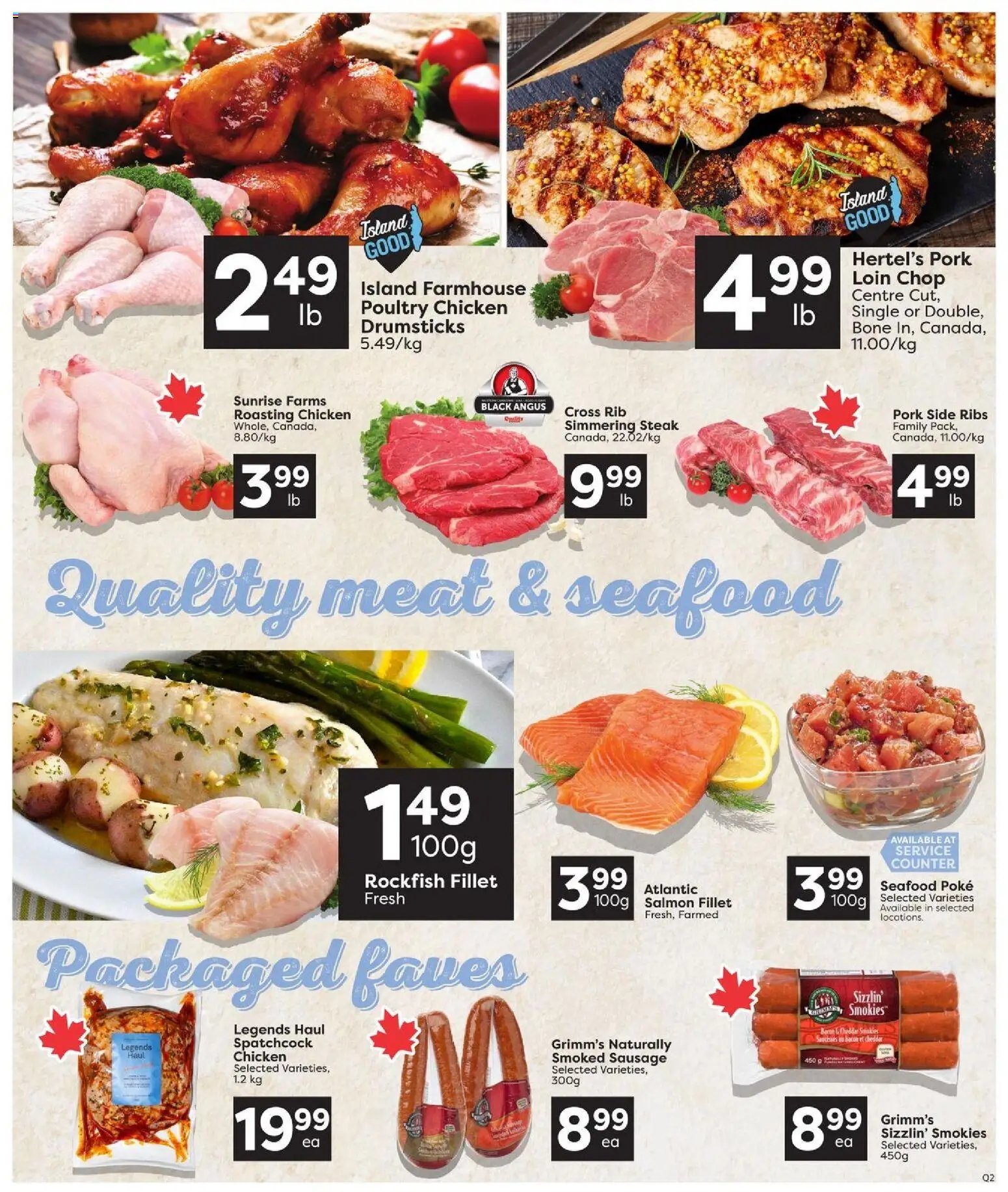Quality Foods weekly flyer / circulaire