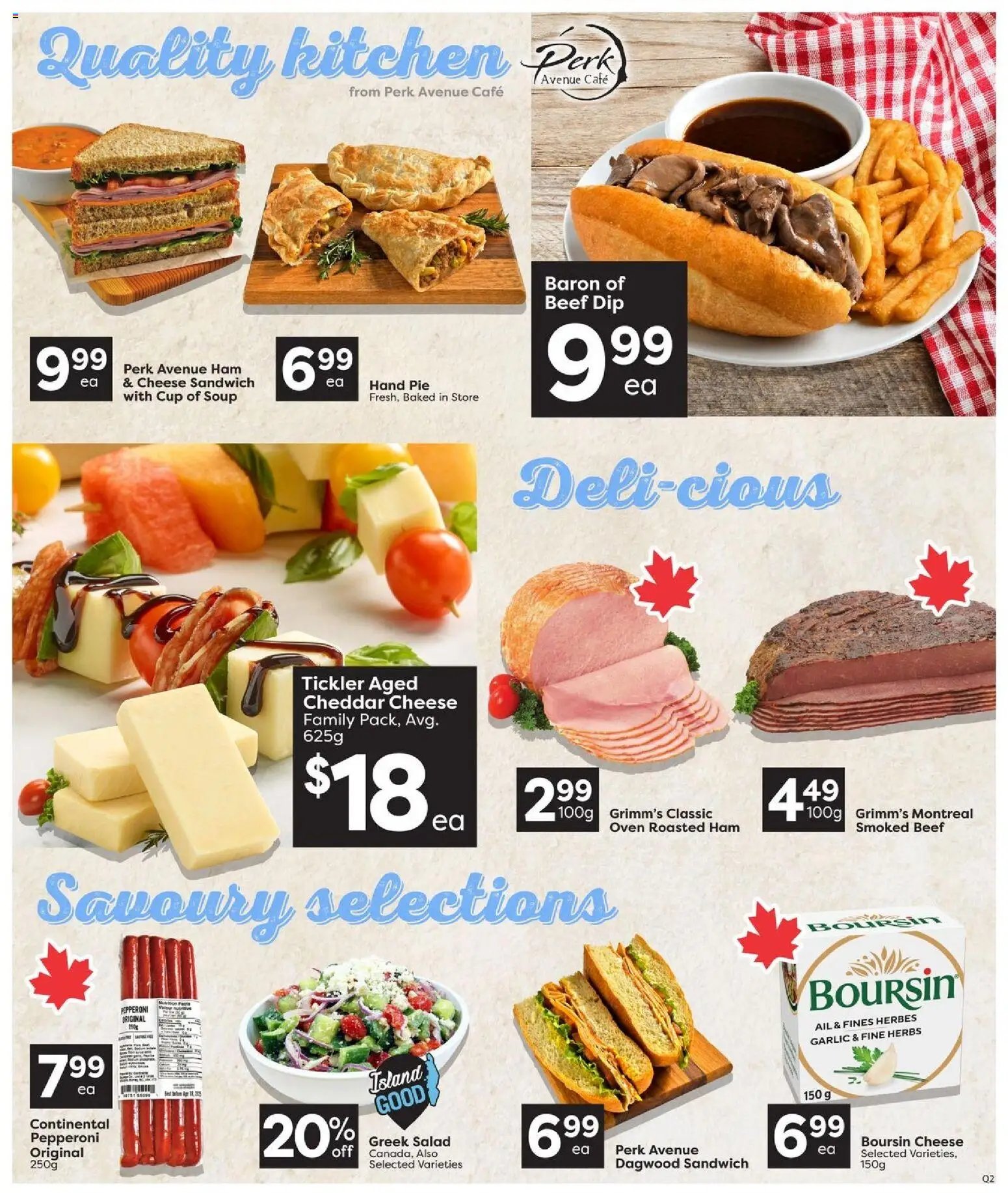Quality Foods weekly flyer / circulaire