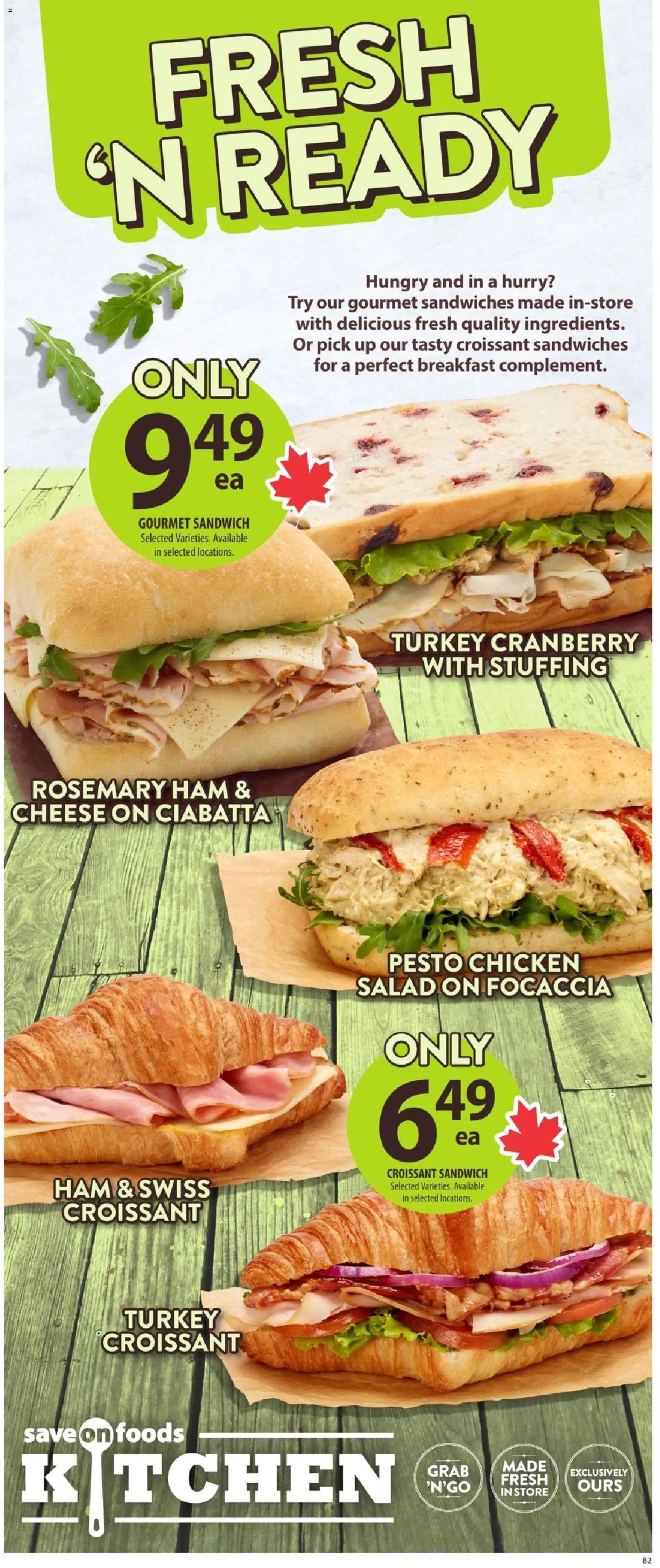 Save on foods weekly flyer / circulaire