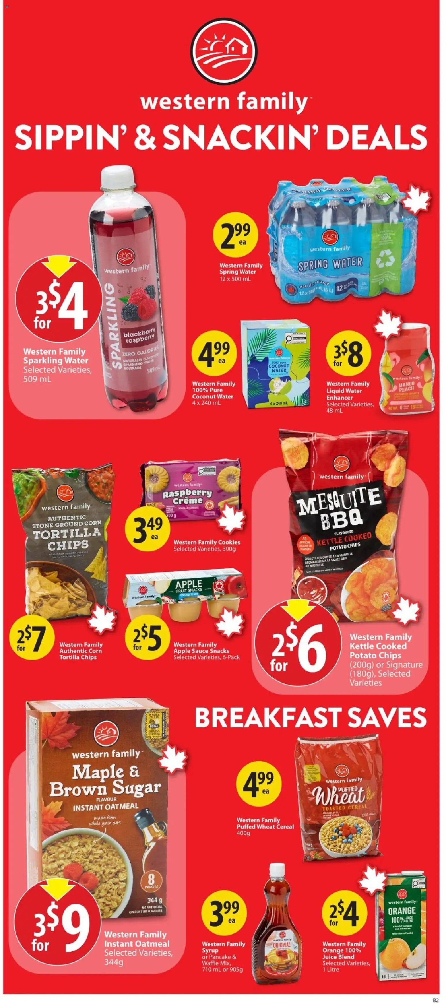 Save on foods weekly flyer / circulaire