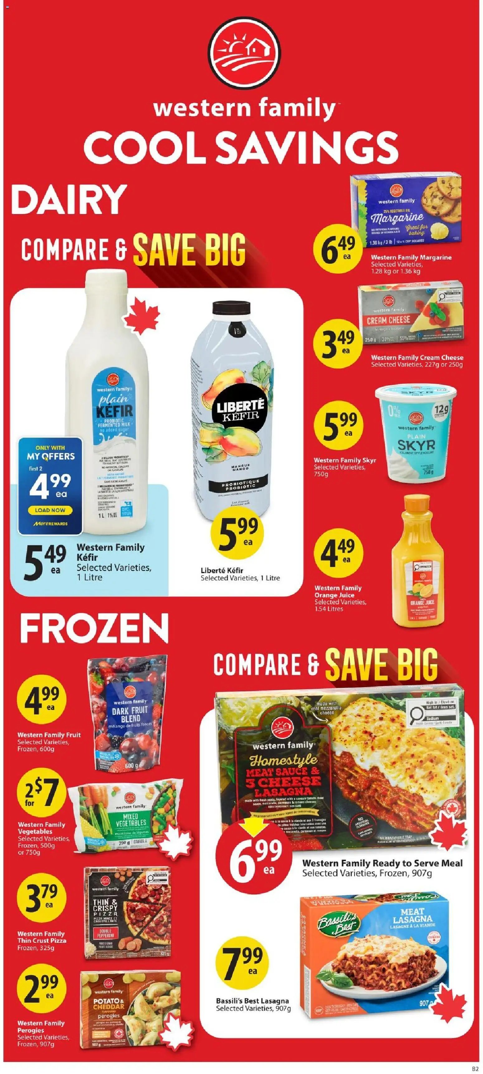Save on foods weekly flyer / circulaire