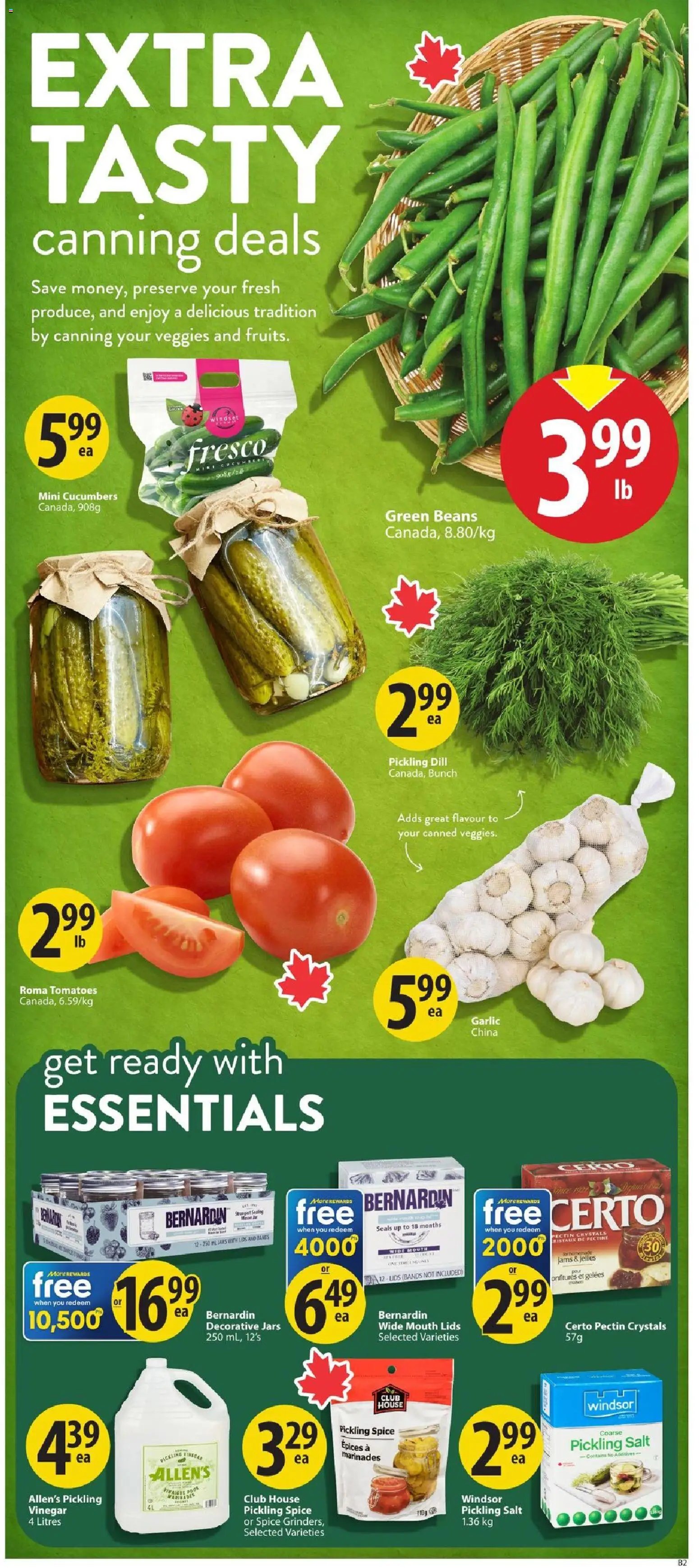 Save on foods weekly flyer / circulaire