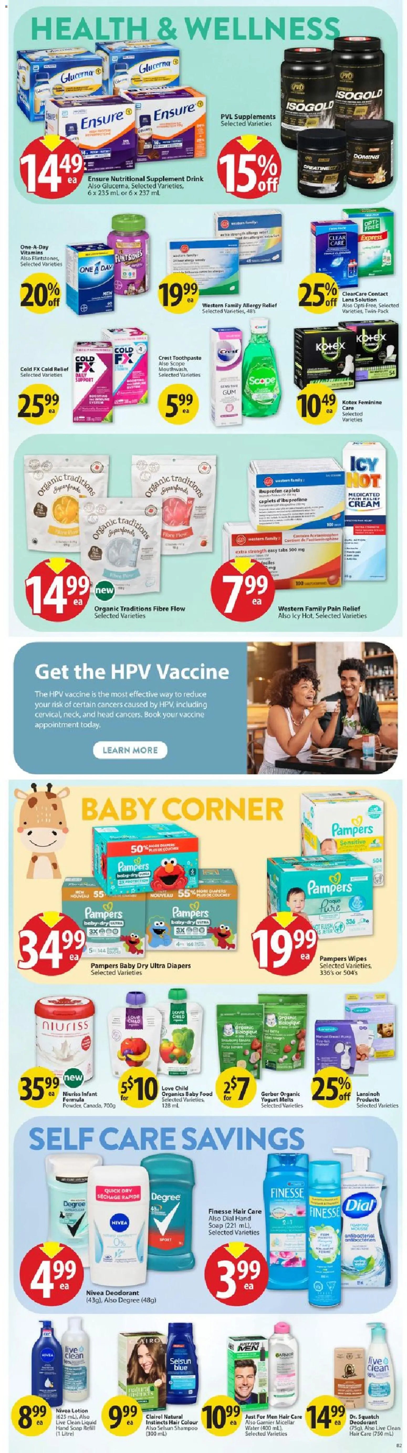 Save on foods weekly flyer / circulaire